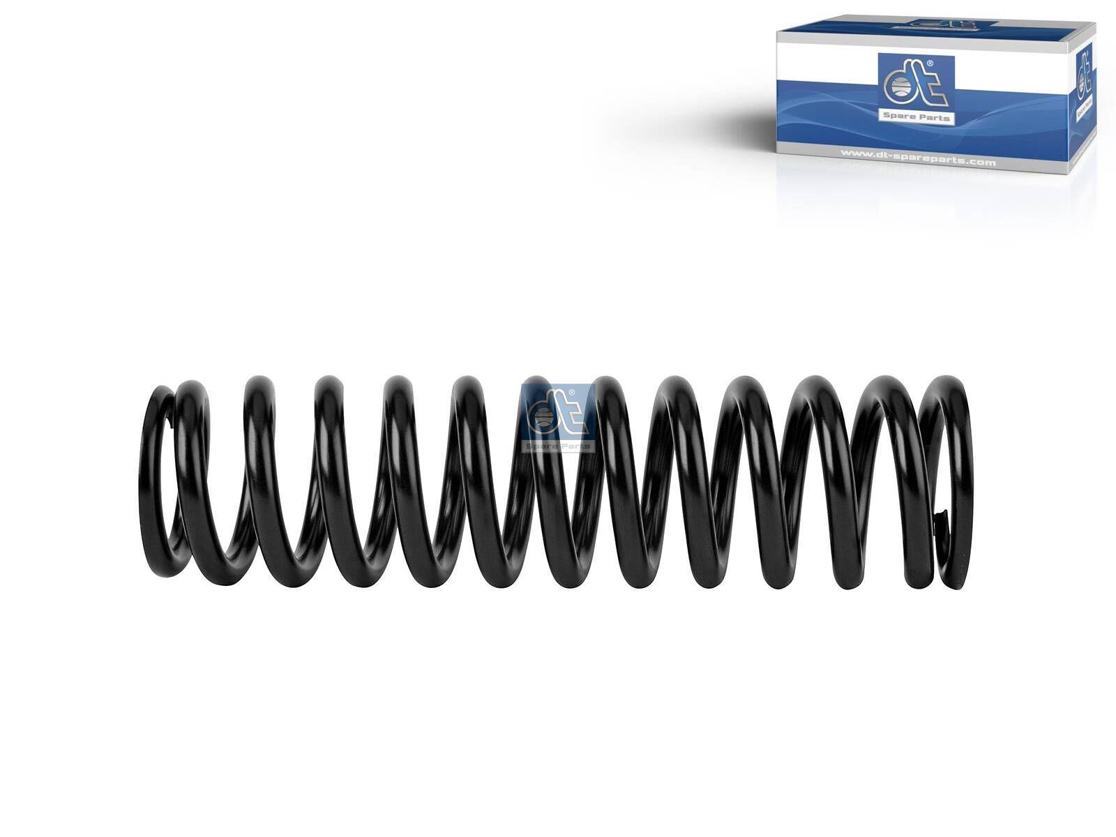 DT Spare Parts 1.25773 Feder, Kabinenstoßdämpfer, d1: 62 mm, d2: 69,5 mm, L: 268 mm, S: 1,5 mm passend für Scania