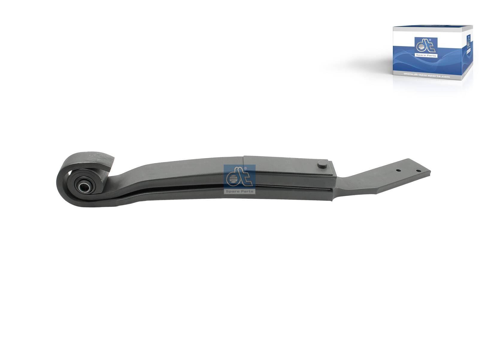 DT Spare Parts 1.25851 Blattfeder, links, L: 1117 mm, W: 100 mm, H: 97 mm, 1x47 + 1x44 passend für Scania