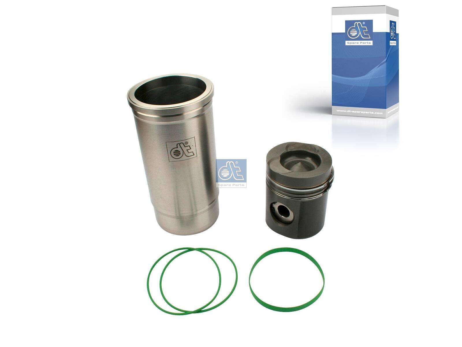 DT Spare Parts 1.31057 Kolben mit Laufbuchse, D: 115 mm passend für Scania