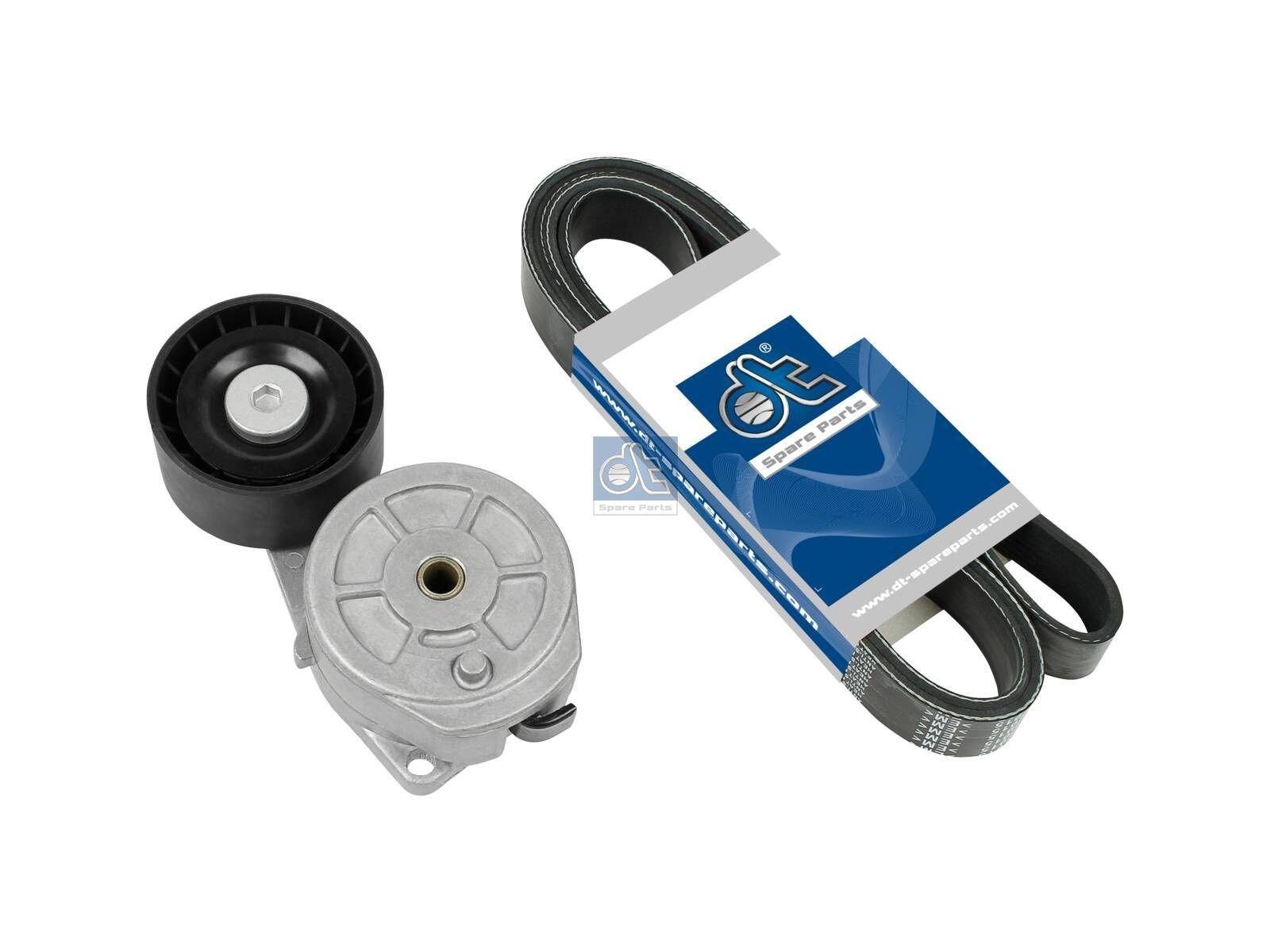 DT Spare Parts 1.31176 Riemenspanner, komplett, mit Keilrippenriemen, 8 PK, L: 2015 mm passend für Scania