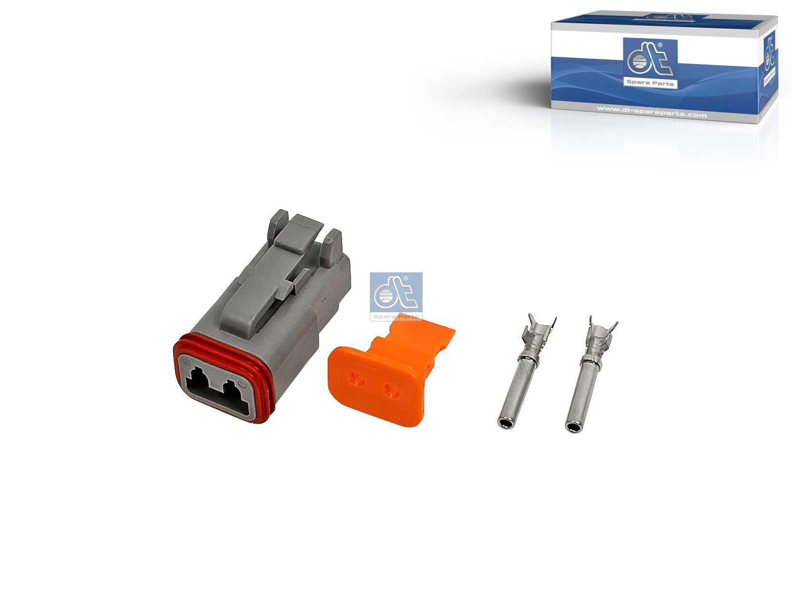 DT Spare Parts 1.32180 Reparatursatz, Stecker, 2 poles passend für Multimarken