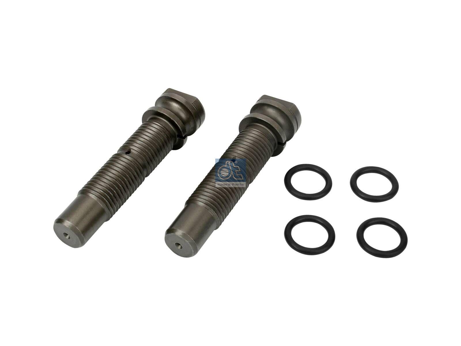 DT Spare Parts 1.32541 Federbolzensatz, M36 x 4, SW: 34, L: 181 mm passend für Scania