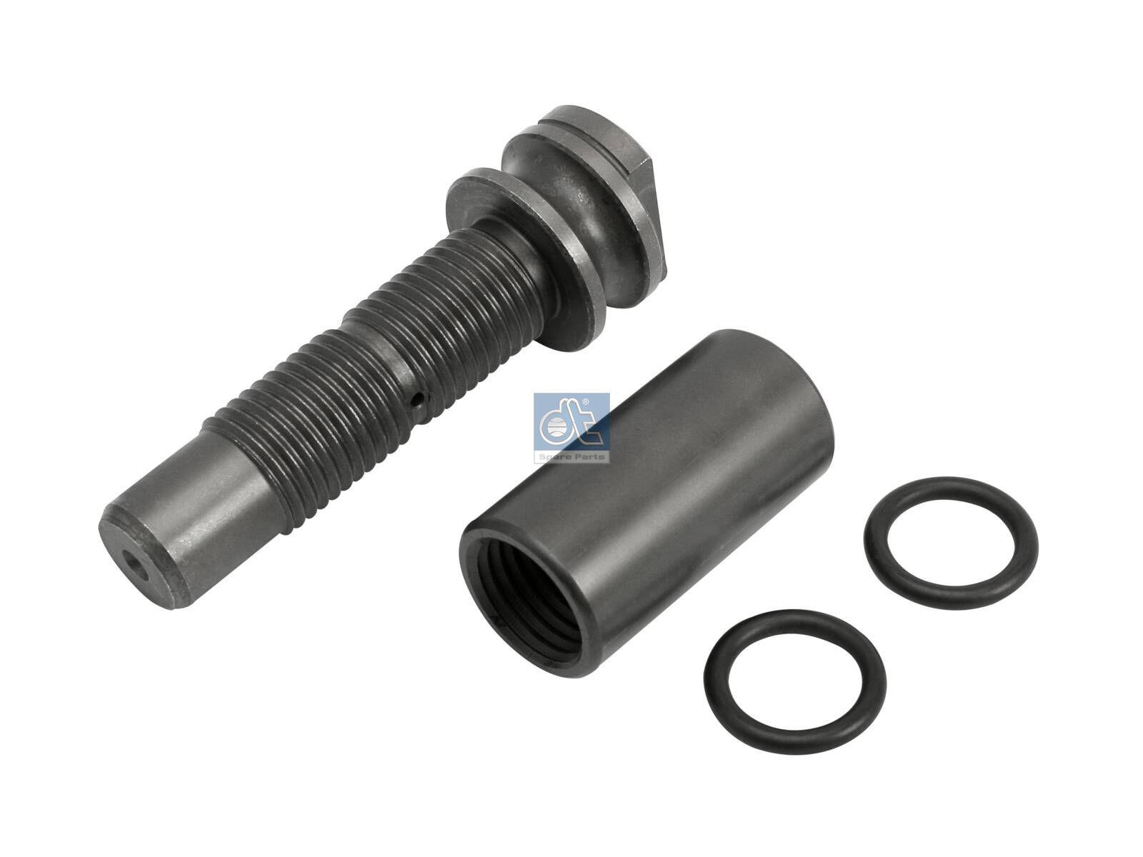 DT Spare Parts 1.32549 Federbolzensatz, M36 x 4, SW: 34, L: 168,5 mm passend für Scania