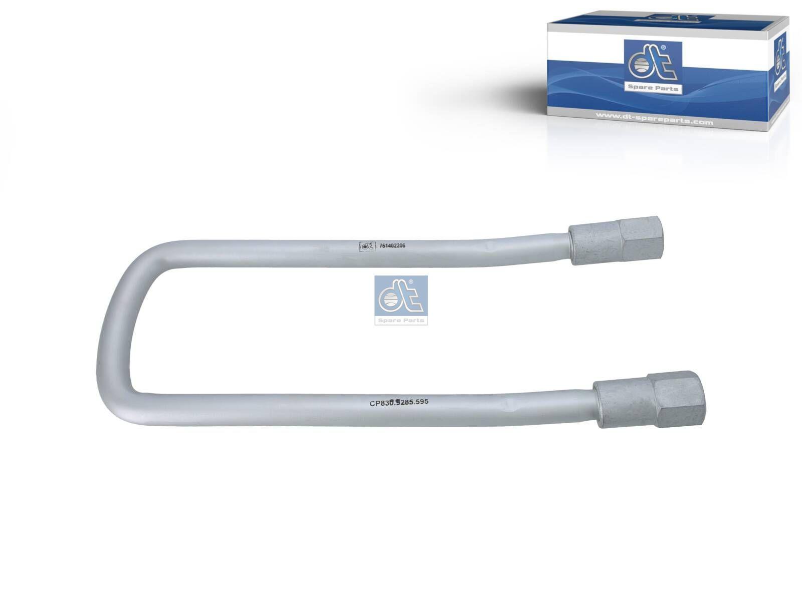 DT Spare Parts 1.32595 U-Bolzen-Satz, Oberfläche: geometisiert passend für Scania