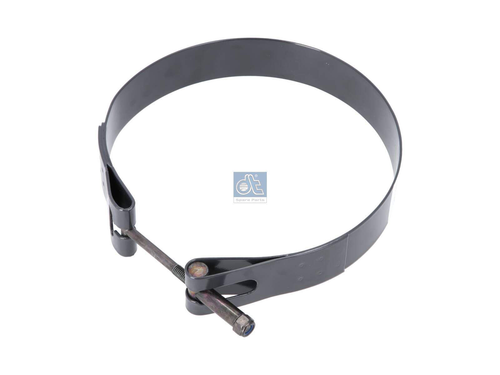 DT Spare Parts 1.48303 Spannband, Lufttank, D: 220 mm, L: 780 mm, W: 40 mm passend für Scania