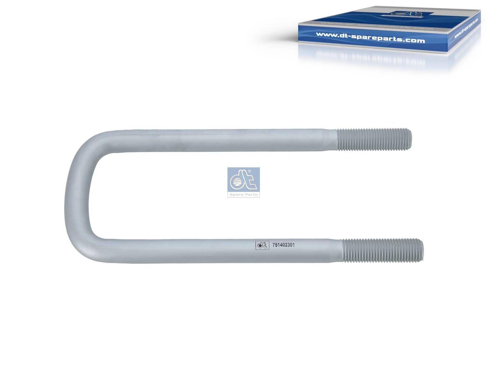 DT Spare Parts 1.55701 U-Bolzen, Oberfläche: geometisiert passend für Scania