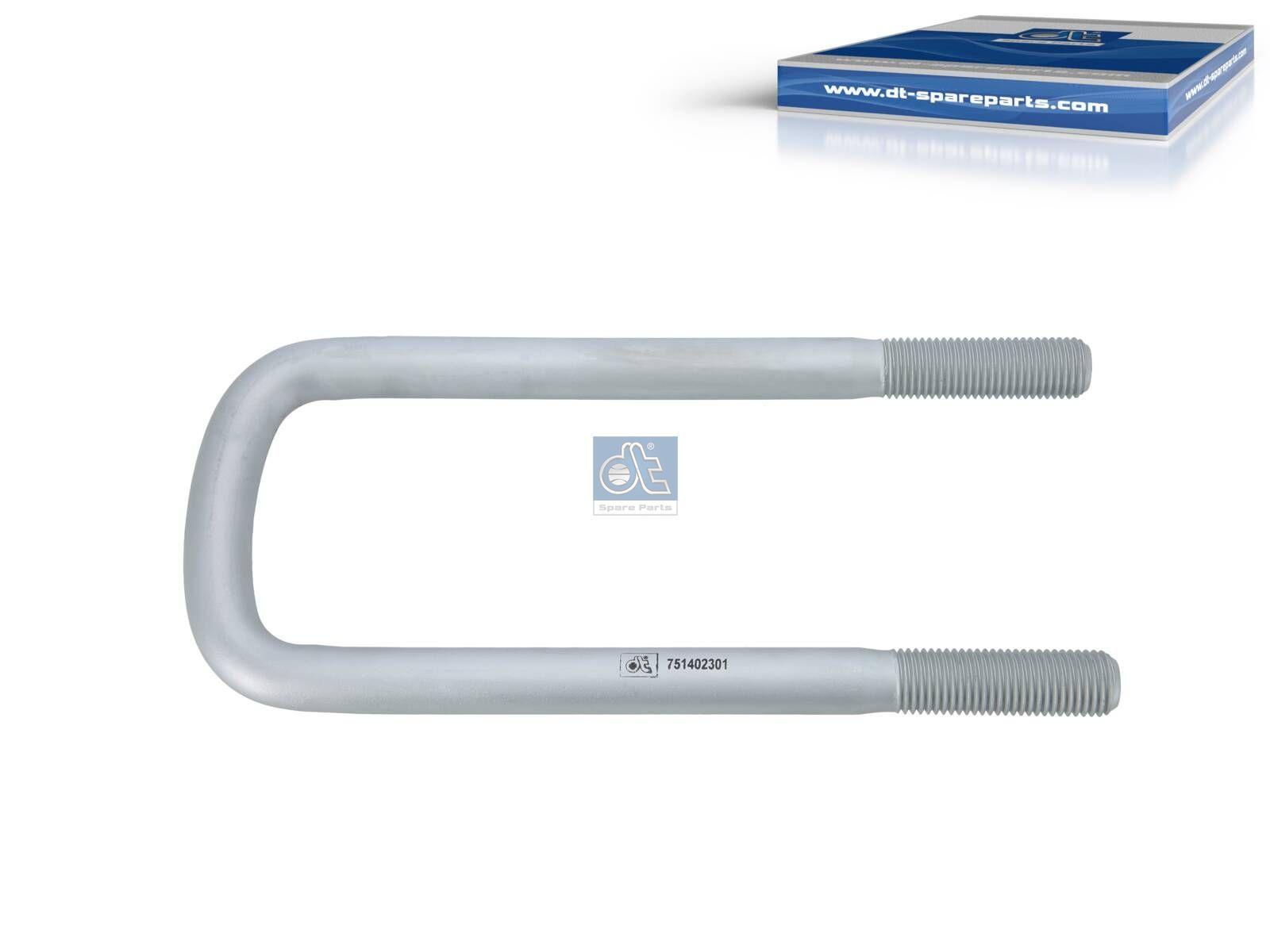 DT Spare Parts 1.55702 U-Bolzen, Oberfläche: geometisiert passend für Scania