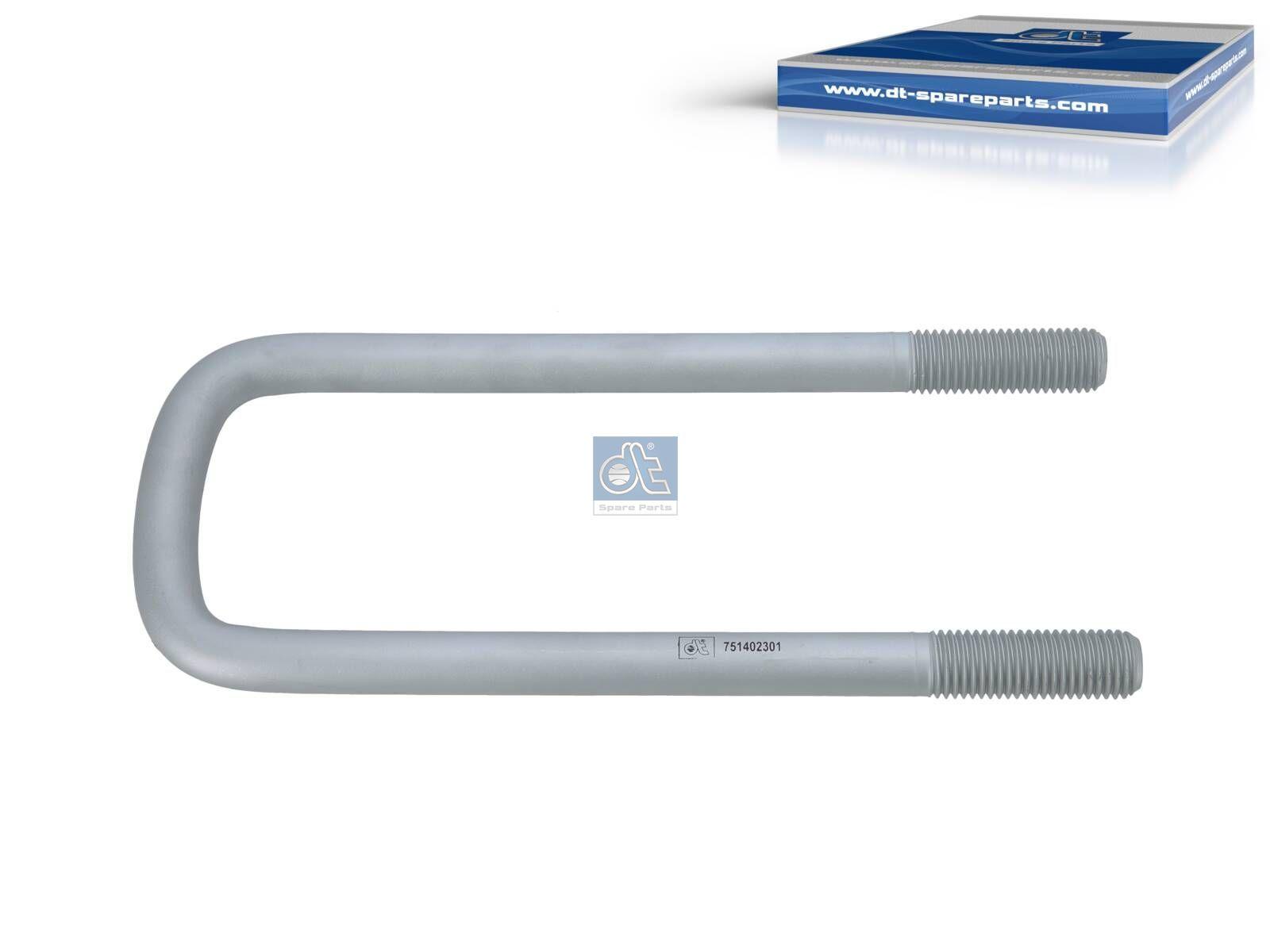 DT Spare Parts 1.55703 U-Bolzen, Oberfläche: geometisiert passend für Scania