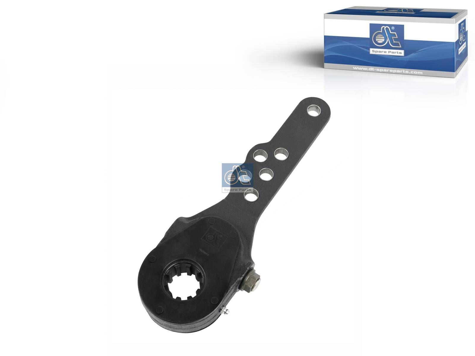 DT Spare Parts 10.13022 Gestängesteller, manuell, SAE 1 1/2'' 10, 6 bores, b: 14 mm, Lb: 120 mm, Lb1: 135 mm, Lb2: 150 mm, Lb3: 165 mm, Lb4: 180 mm, Lb5: 250 mm, 10 teeth passend für Multimarken