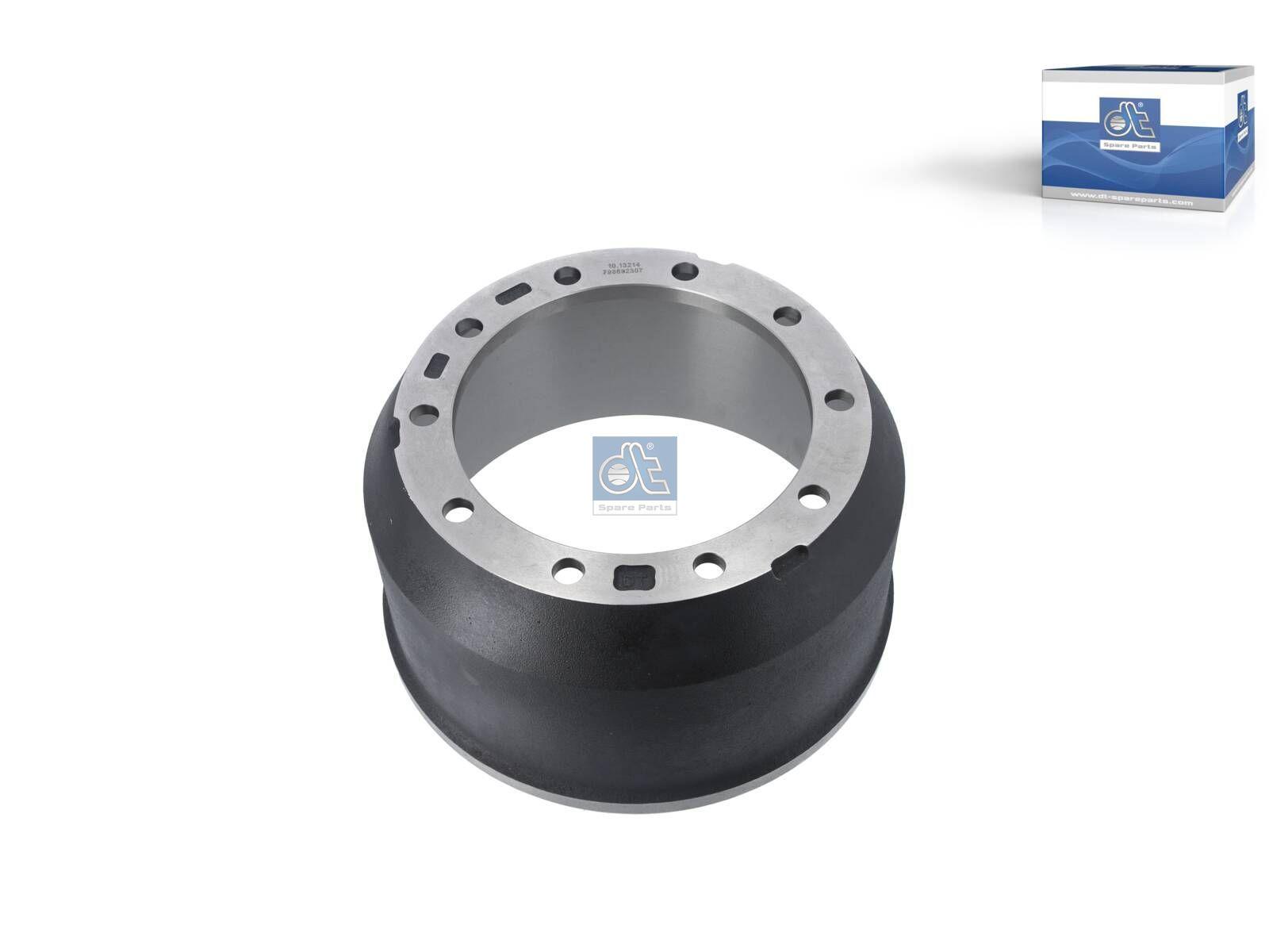 DT Spare Parts 10.13214 Bremstrommel, D: 420 mm, 10 bores, b: 23 mm, P: 335 mm, d: 290 mm, H: 253 mm, B: 192 mm passend für BPW