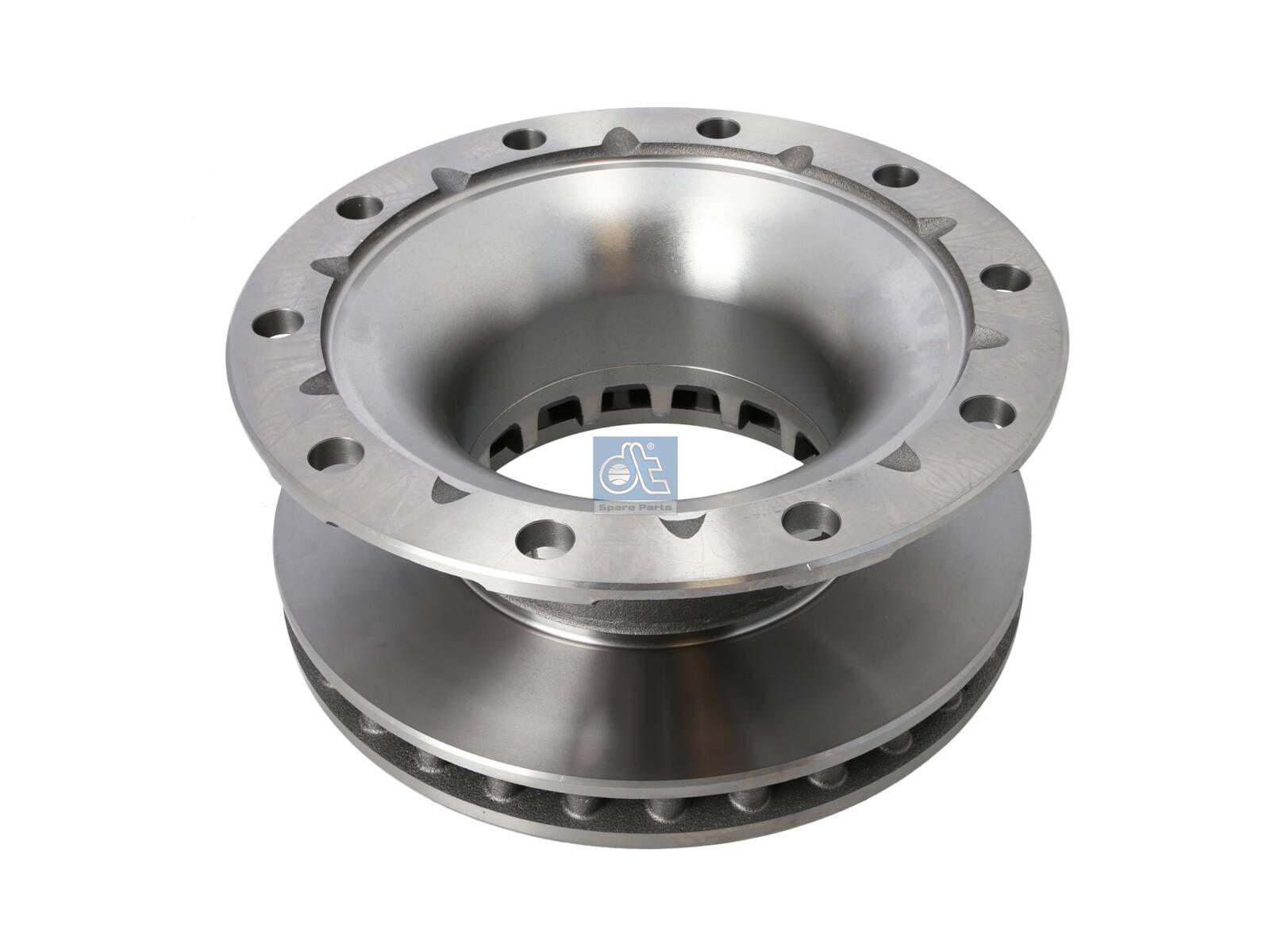 DT Spare Parts 10.14104 Bremsscheibe, D: 377 mm, 10 bores, b: 22,5 mm, P: 335 mm, d: 293 mm, H: 159,5 mm, S: 45 mm, s: 37 mm passend für Multimarken