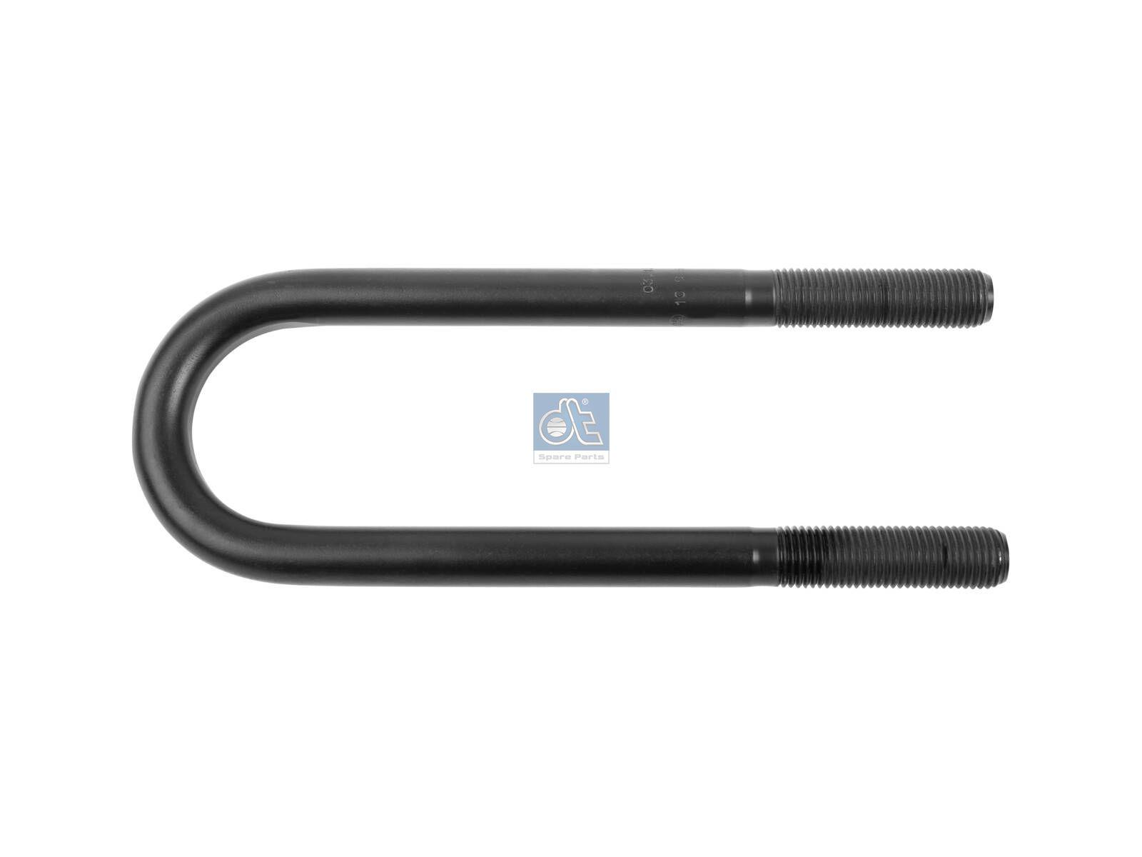 DT Spare Parts 10.16306 U-Bolzen, M22 x 2,5, LTh: 75 mm, L: 280 mm, w: 71 mm, 10.9 passend für BPW