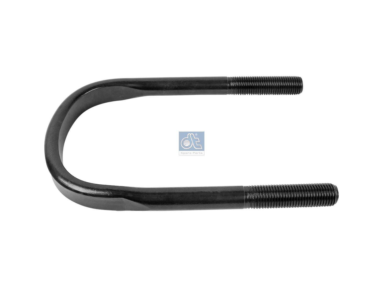 DT Spare Parts 10.16318 U-Bolzen, r: 48 mm, M22 x 2,5, LTh: 80 mm, L: 256 mm, w: 128 mm, 10.9 passend für BPW