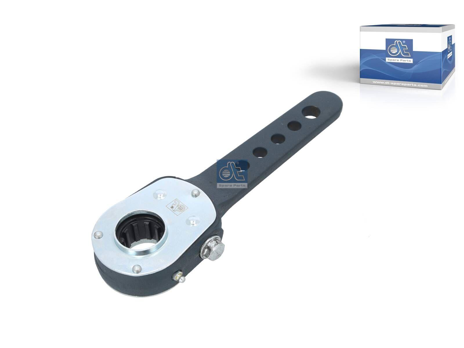 DT Spare Parts 10.33073 Gestängesteller, manuell, SAE 1 1/2'' 10, 5 bores, b: 14 mm, Lb1: 127 mm, Lb2: 152 mm, Lb3: 178 mm, Lb4: 203 mm, Lb5: 230 mm, 10 teeth passend für SAF