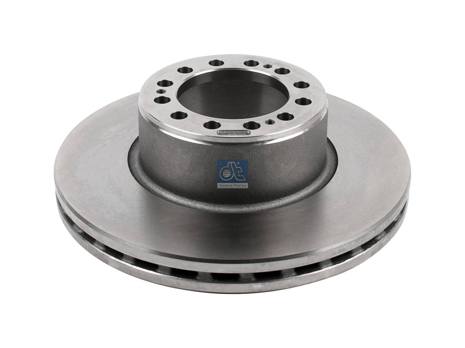 DT Spare Parts 10.34100 Bremsscheibe, D: 430 mm, 12 bores, b: 19 mm, P: 168 mm, d: 131 mm, H: 130 mm, S: 45 mm, s: 37 mm passend für Multimarken