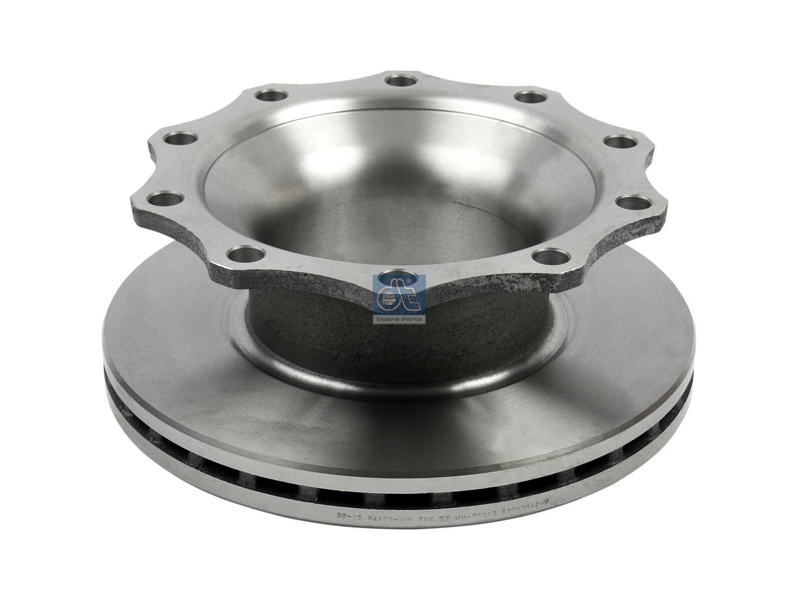 DT Spare Parts 10.34103 Bremsscheibe, D: 430 mm, 10 bores, b: 23 mm, P: 335 mm, d: 190 mm, H: 160 mm, S: 45 mm, s: 37 mm passend für Multimarken