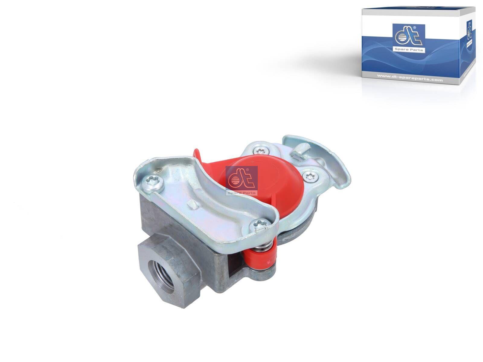 DT Spare Parts 10.44279 Kupplungskopf, roter Deckel, M16 x 1,5, 8,5 bar passend für Multimarken