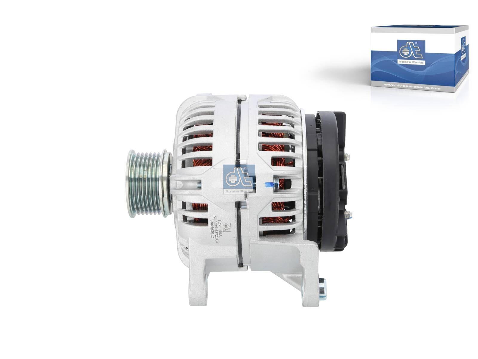 DT Spare Parts 12.72004 Generator, 12 V, I: 140 A passend für Multimarken
