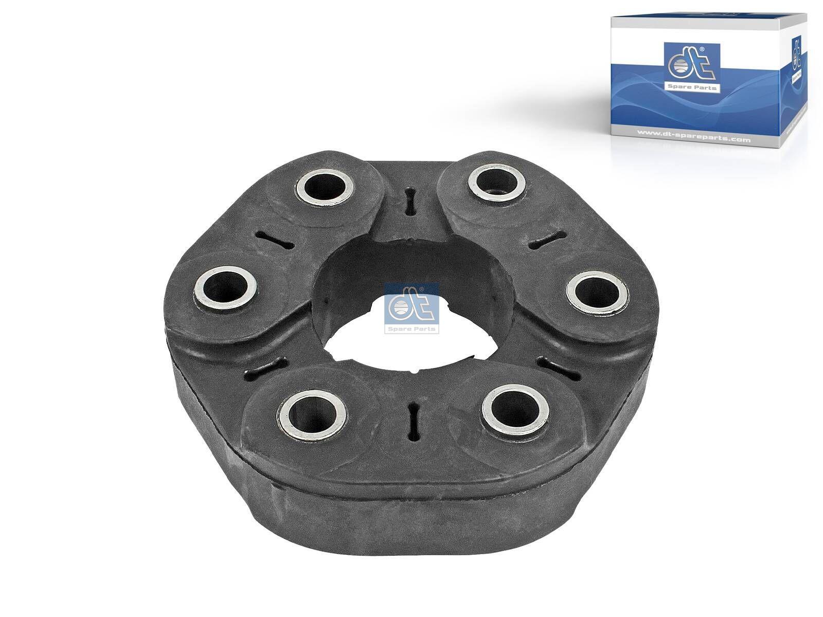 DT Spare Parts 13.20125 Gelenkscheibe, d: 65 mm, D: 160 mm, P: 122 mm, H: 38 mm passend für Ford