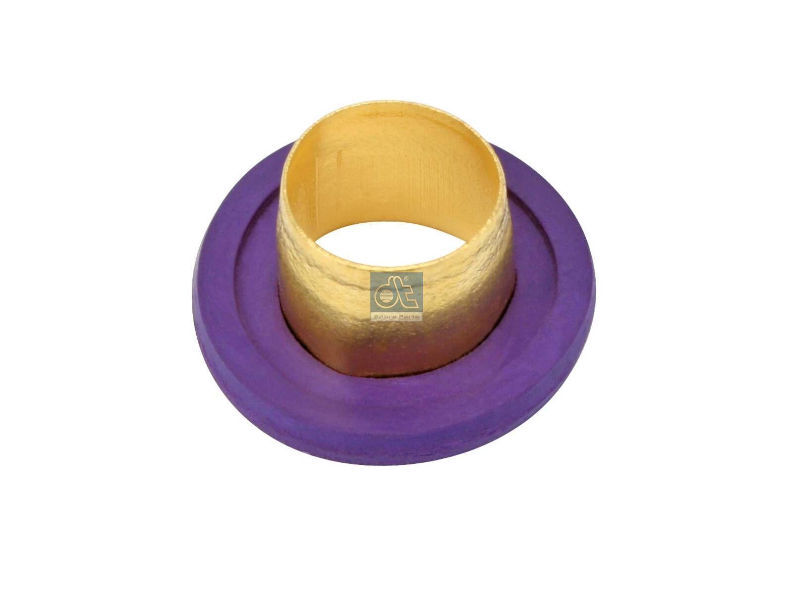 DT Spare Parts 2.10217 Dichtring, mit Hülse, d: 10 mm, D: 18,5 mm, H: 9,5 mm passend für Volvo