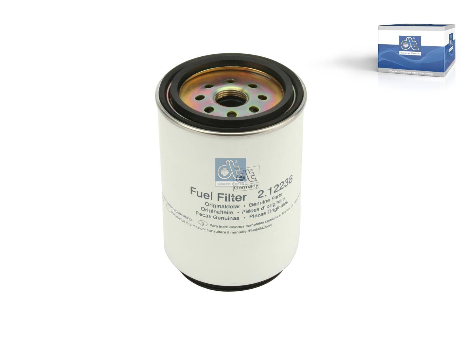 DT Spare Parts 2.12238 Kraftstofffilter, Wasserabscheider, D: 108 mm, 1 x 14 UNS, H: 159 mm" passend für Multimarken