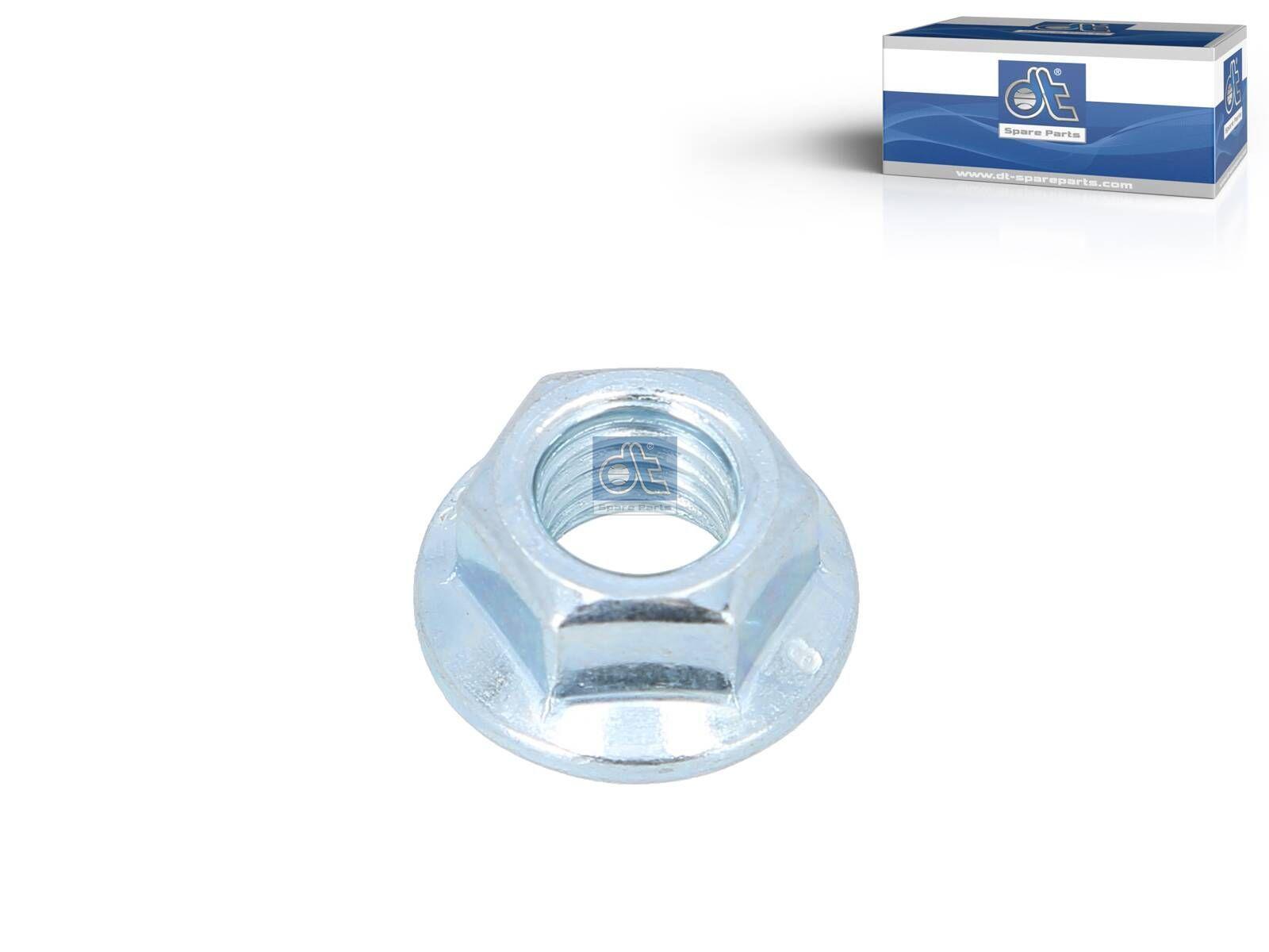 DT Spare Parts 2.12254 Flanschmutter, M10 x 1,5, 8, DIN 6923 passend für Multimarken