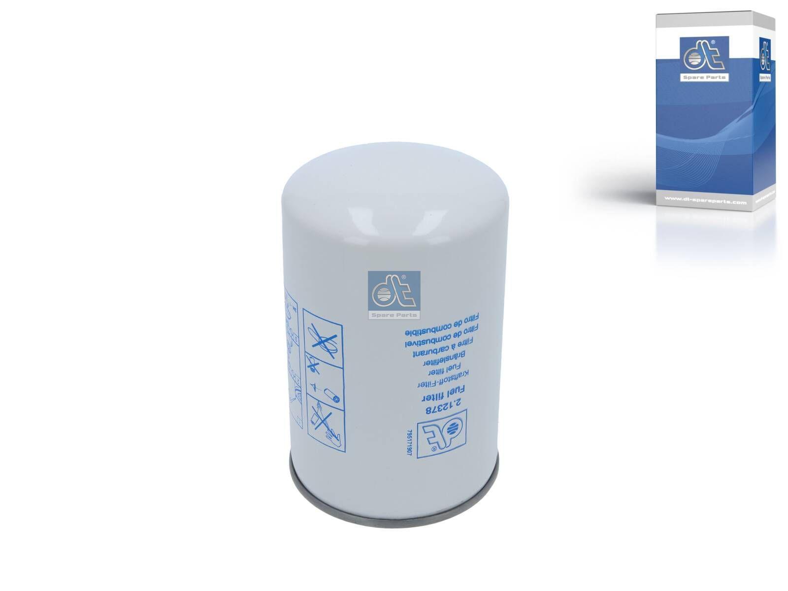 DT Spare Parts 2.12378 Kraftstofffilter, D: 108 mm, M32 x 1,5, H: 170 mm passend für Volvo