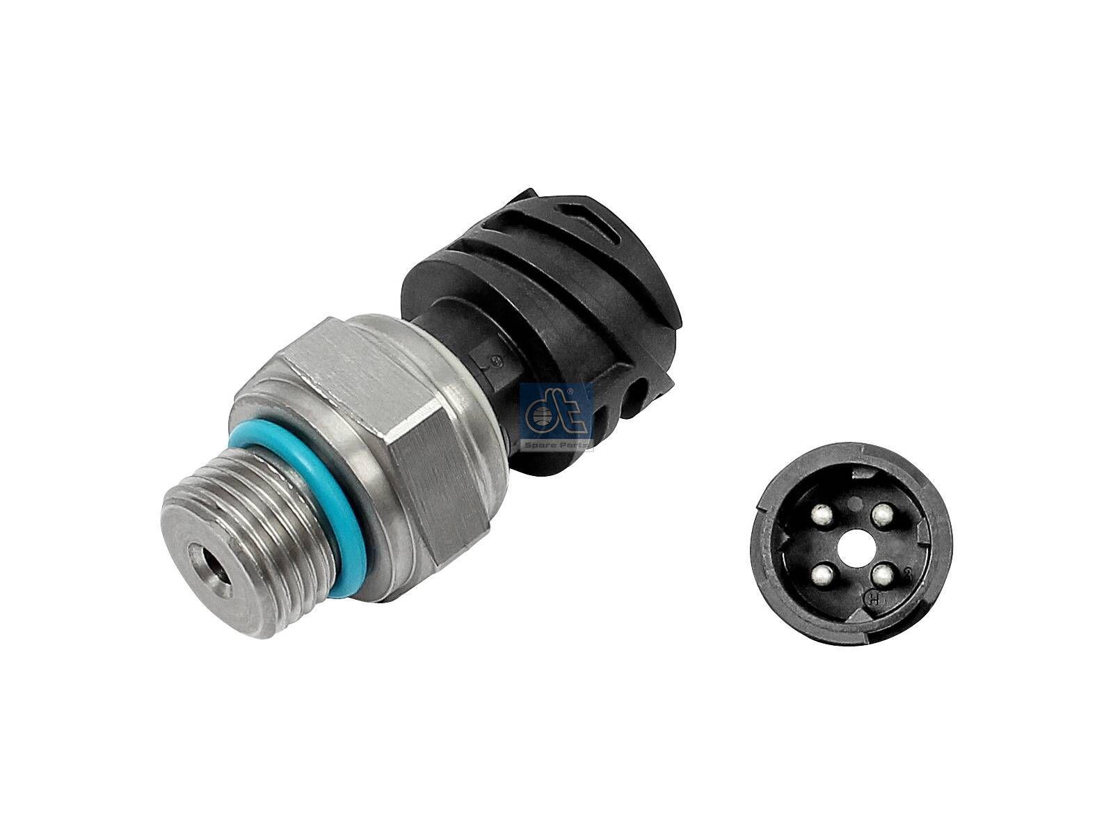 DT Spare Parts 2.12463 Drucksensor, M16 x 1,5, SW: 24, SPmax: 7 bar, 4 poles passend für Multimarken