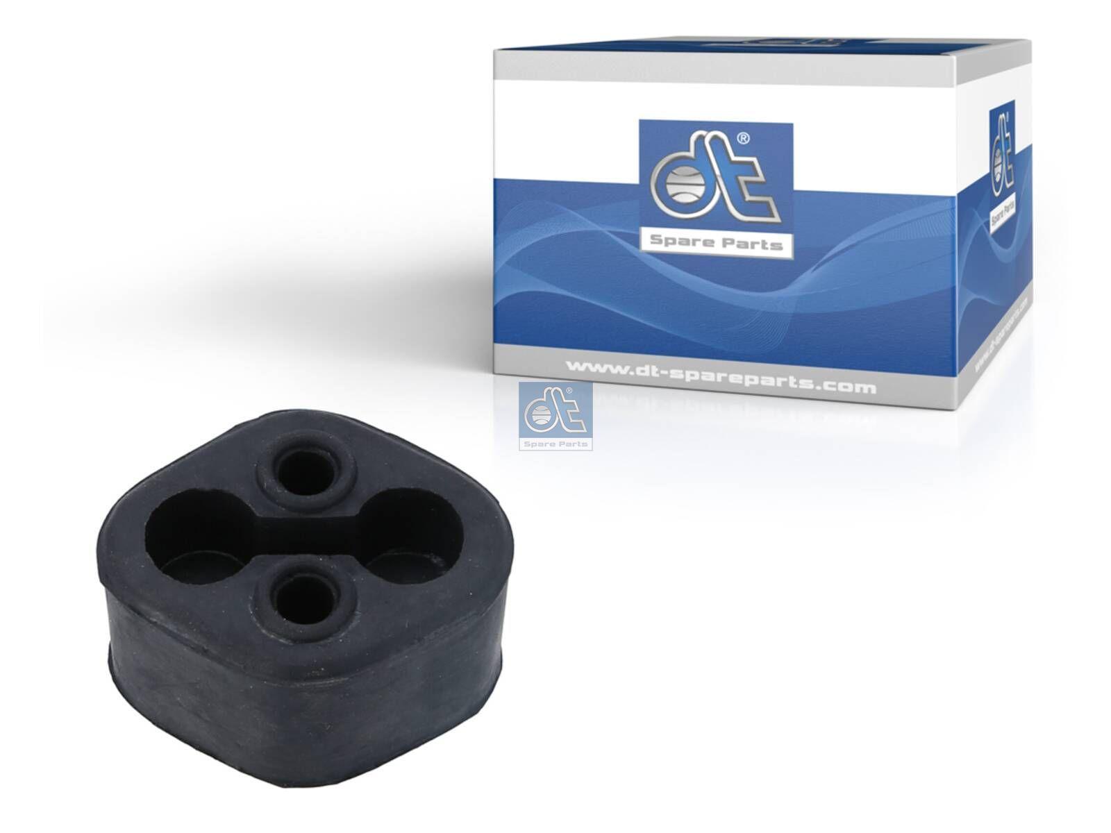 DT Spare Parts 2.14126 Gummihalterung, L: 62 mm, W: 46,5 mm, H: 40 mm passend für Volvo