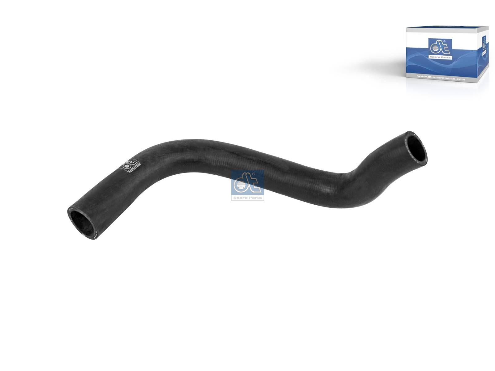 DT Spare Parts 2.15117 Kühlerschlauch, d1: 27 mm, d2: 31 mm passend für Volvo