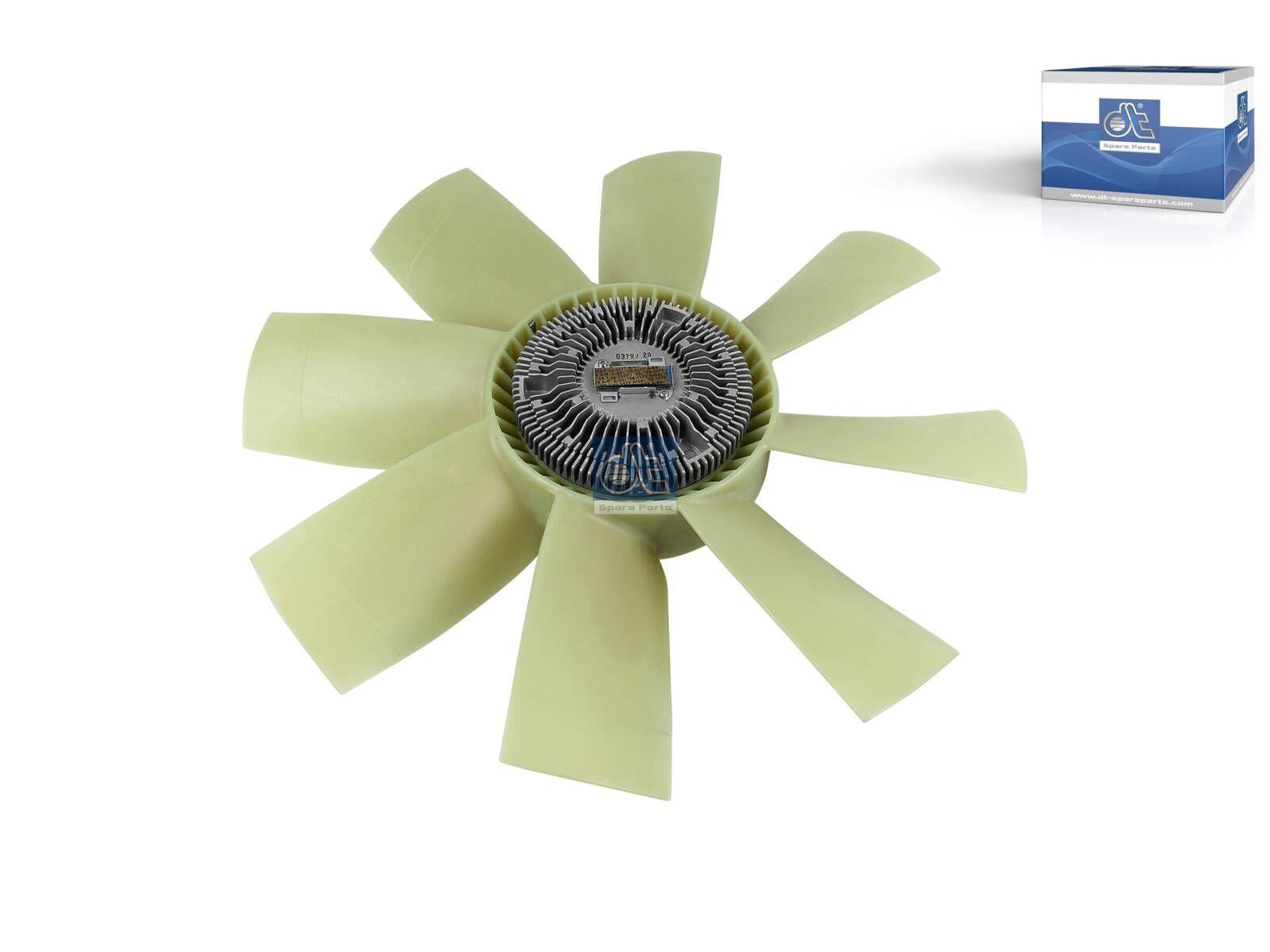 DT Spare Parts 2.15511 Lüfter mit Kupplung, D: 680 mm passend für Volvo
