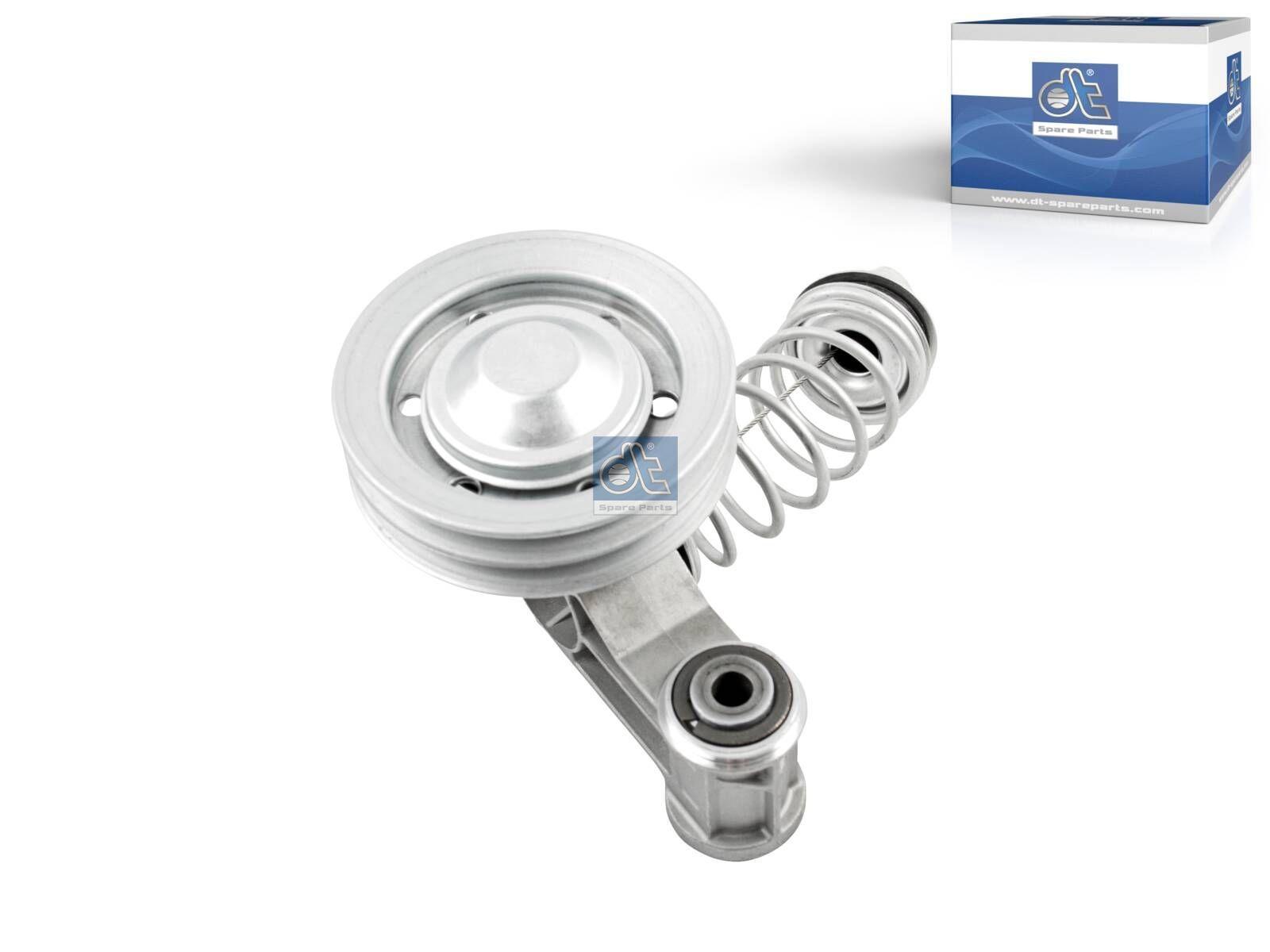 DT Spare Parts 2.15525 Riemenspanner, D: 121,5 mm, W: 34 mm, 2 grooves passend für Volvo