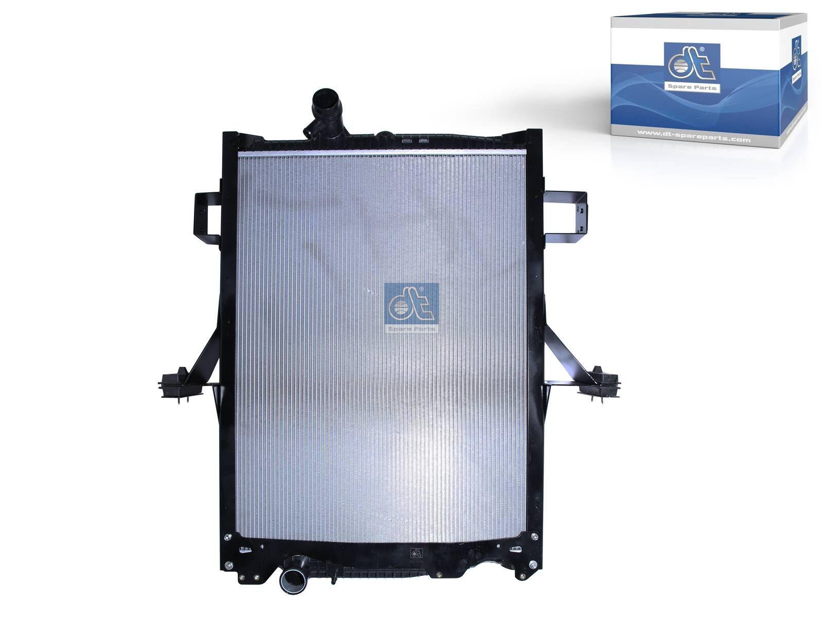 DT Spare Parts 2.15769 Kühler, L: 940 mm, W: 734 mm, T: 52 mm passend für Volvo
