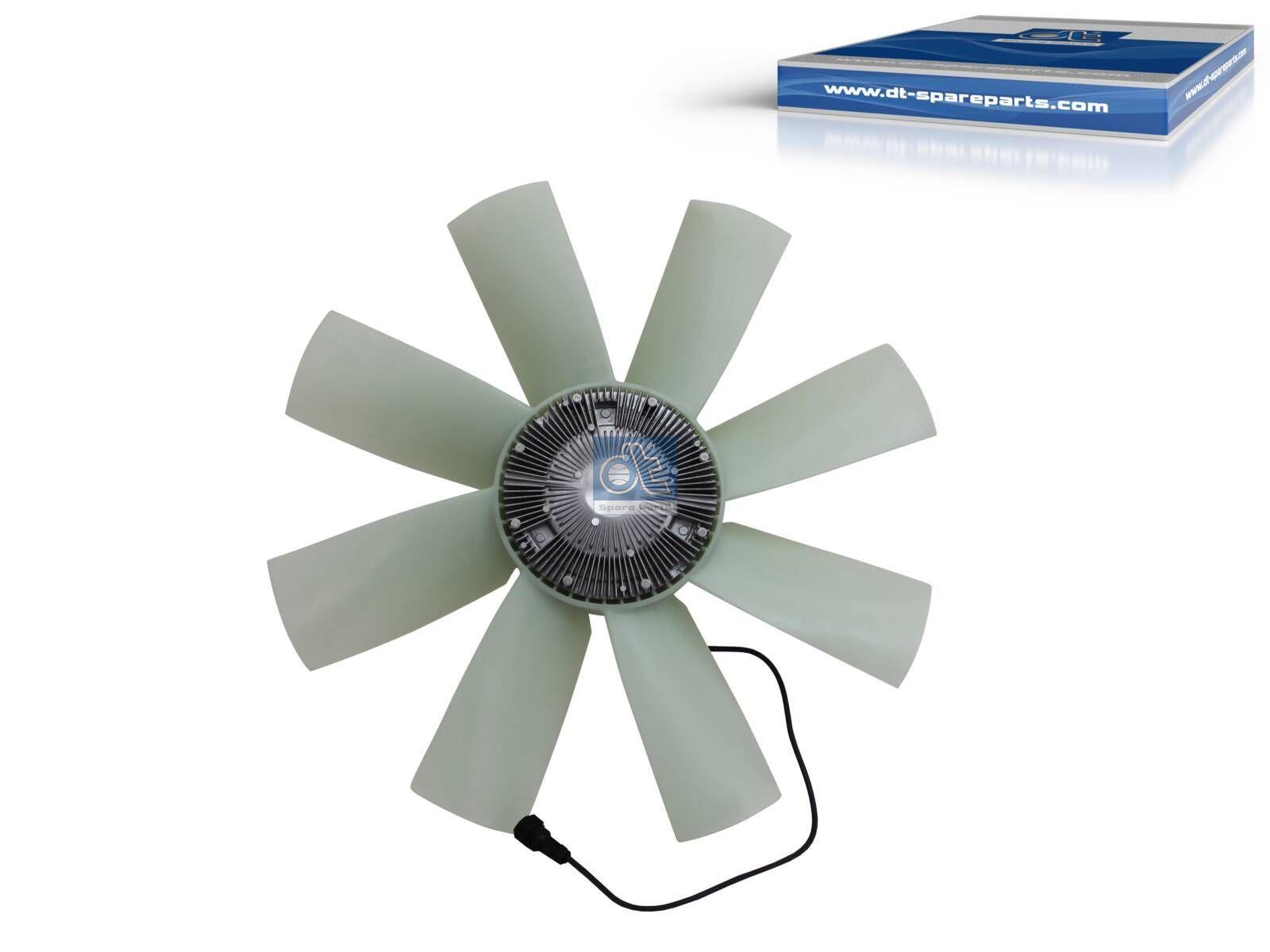 DT Spare Parts 2.15830 Lüfter mit Kupplung passend für Volvo