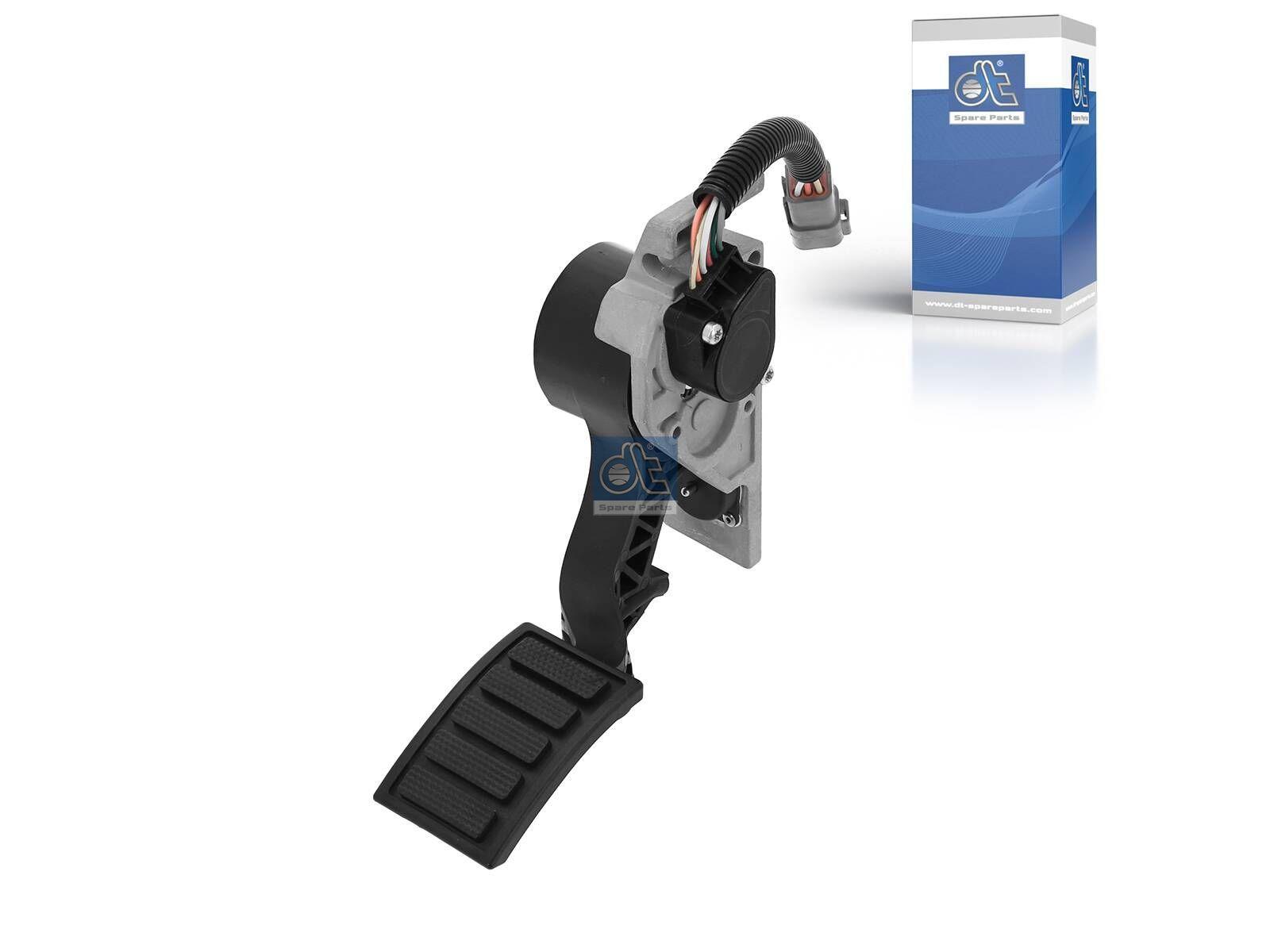 DT Spare Parts 2.16143 Fahrpedal, mit Sensor, 5 poles passend für Volvo
