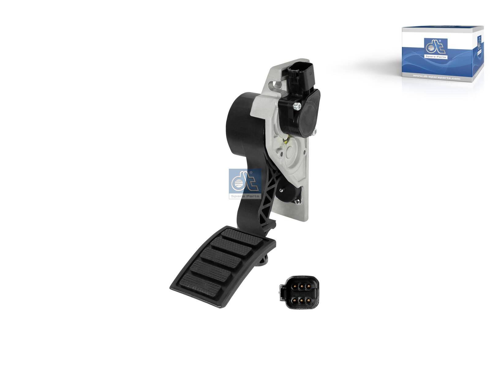 DT Spare Parts 2.16144 Fahrpedal, mit Sensor, 5 poles passend für Multimarken