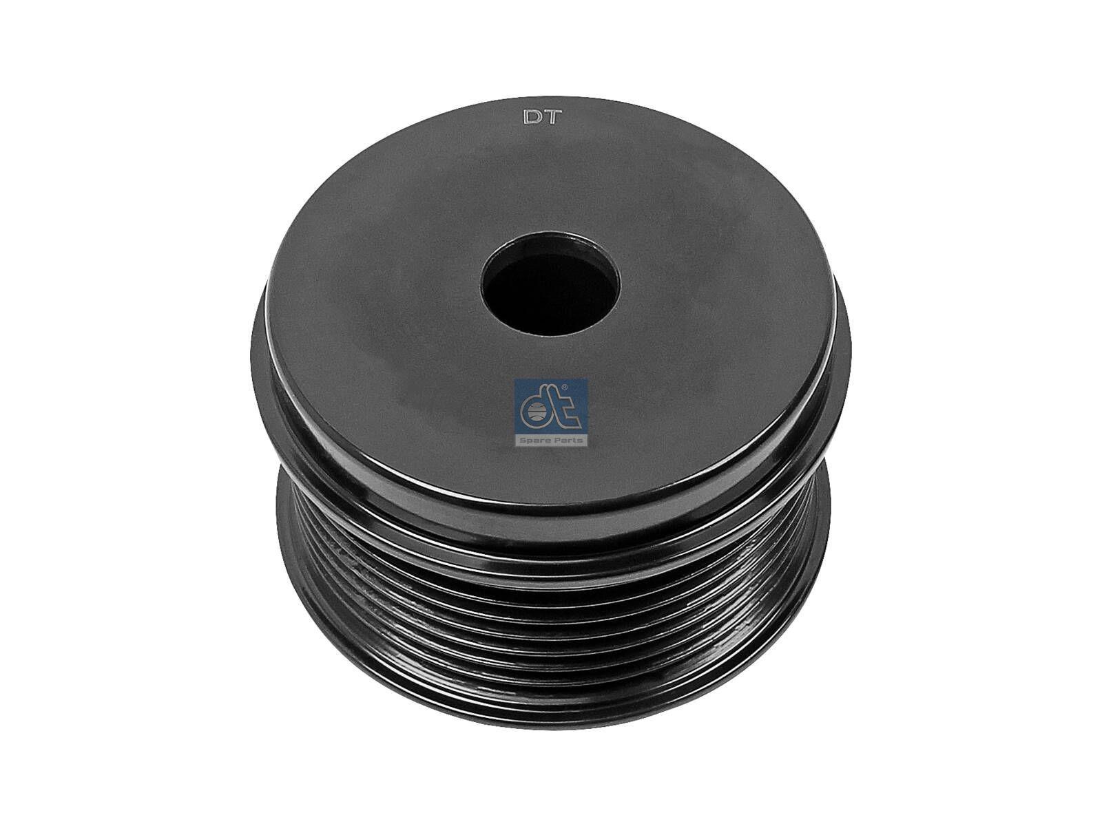 DT Spare Parts 2.21053 Riemenscheibe, d1: 17 mm, d2: 55 mm, DP: 73 mm, W: 44,2 mm, 8 grooves passend für Multimarken