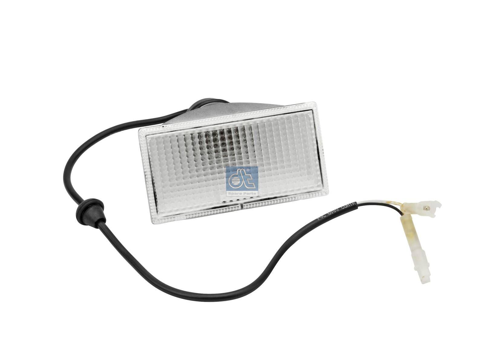 DT Spare Parts 2.24199 Positionsleuchte, weiß, mit Glühlampe passend für Volvo