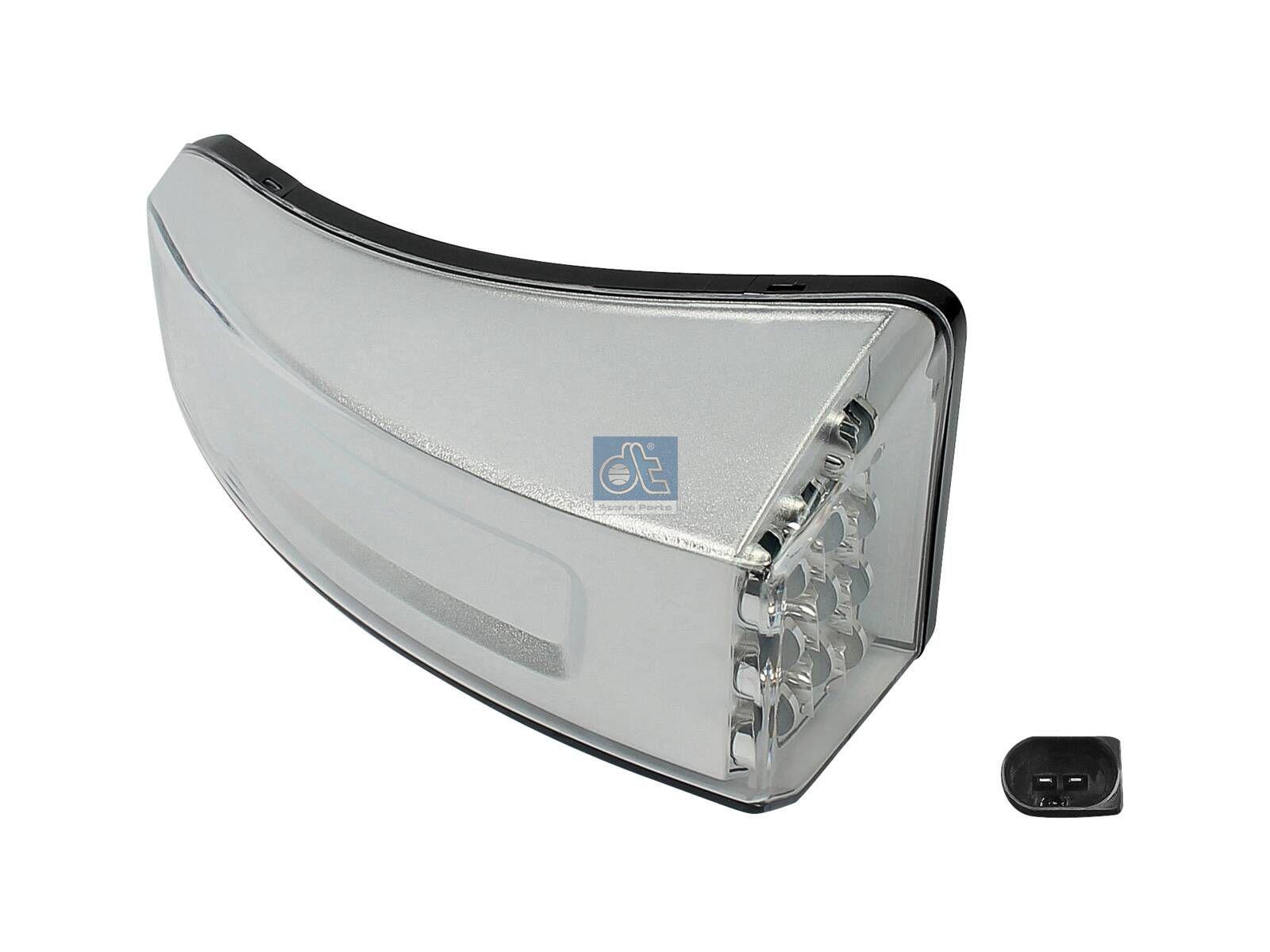 DT Spare Parts 2.24553 Blinkleuchte, seitlich, links, silber passend für Volvo
