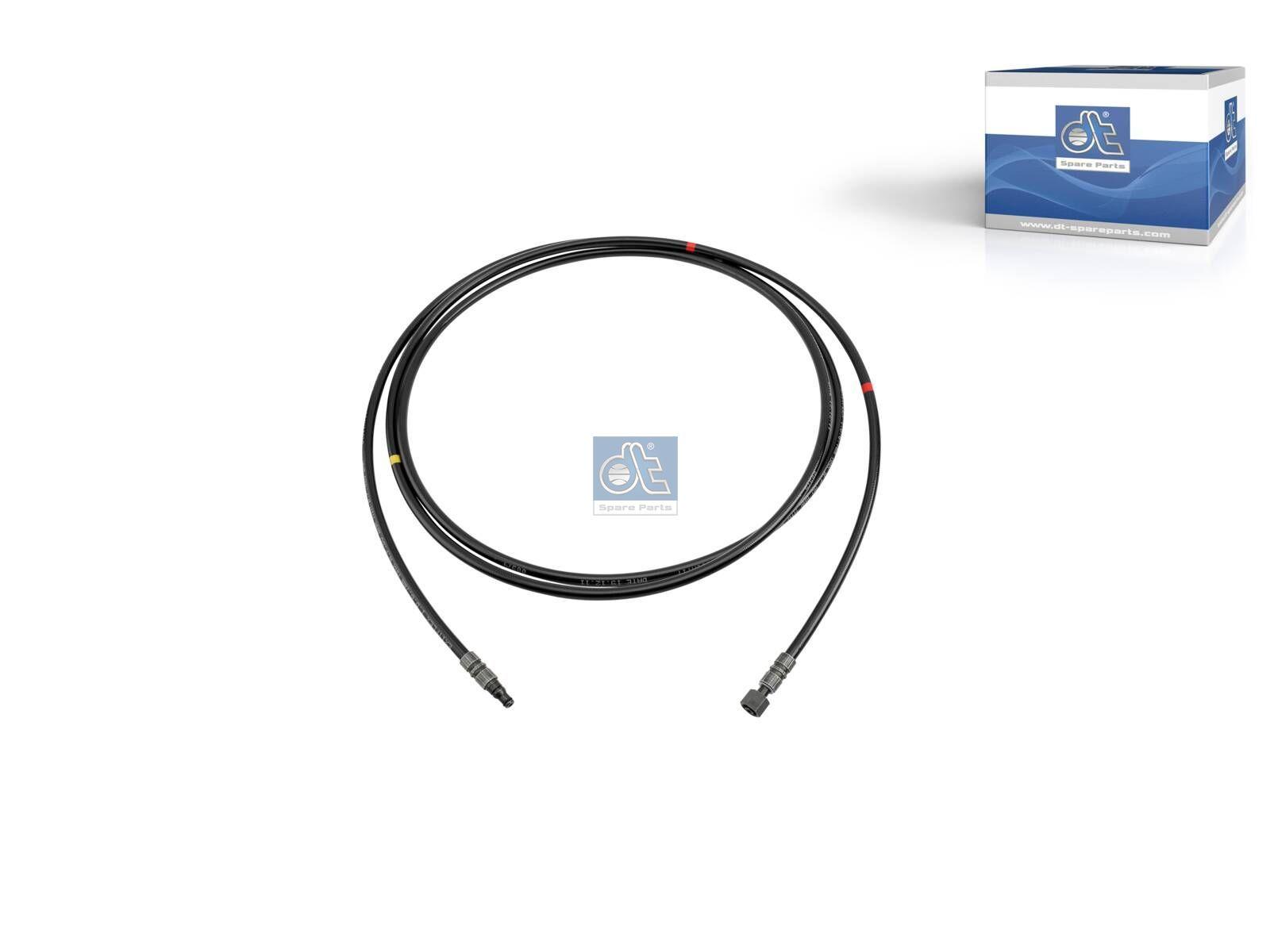 DT Spare Parts 2.30111 Hydraulikschlauch, L: 4060 mm passend für Volvo