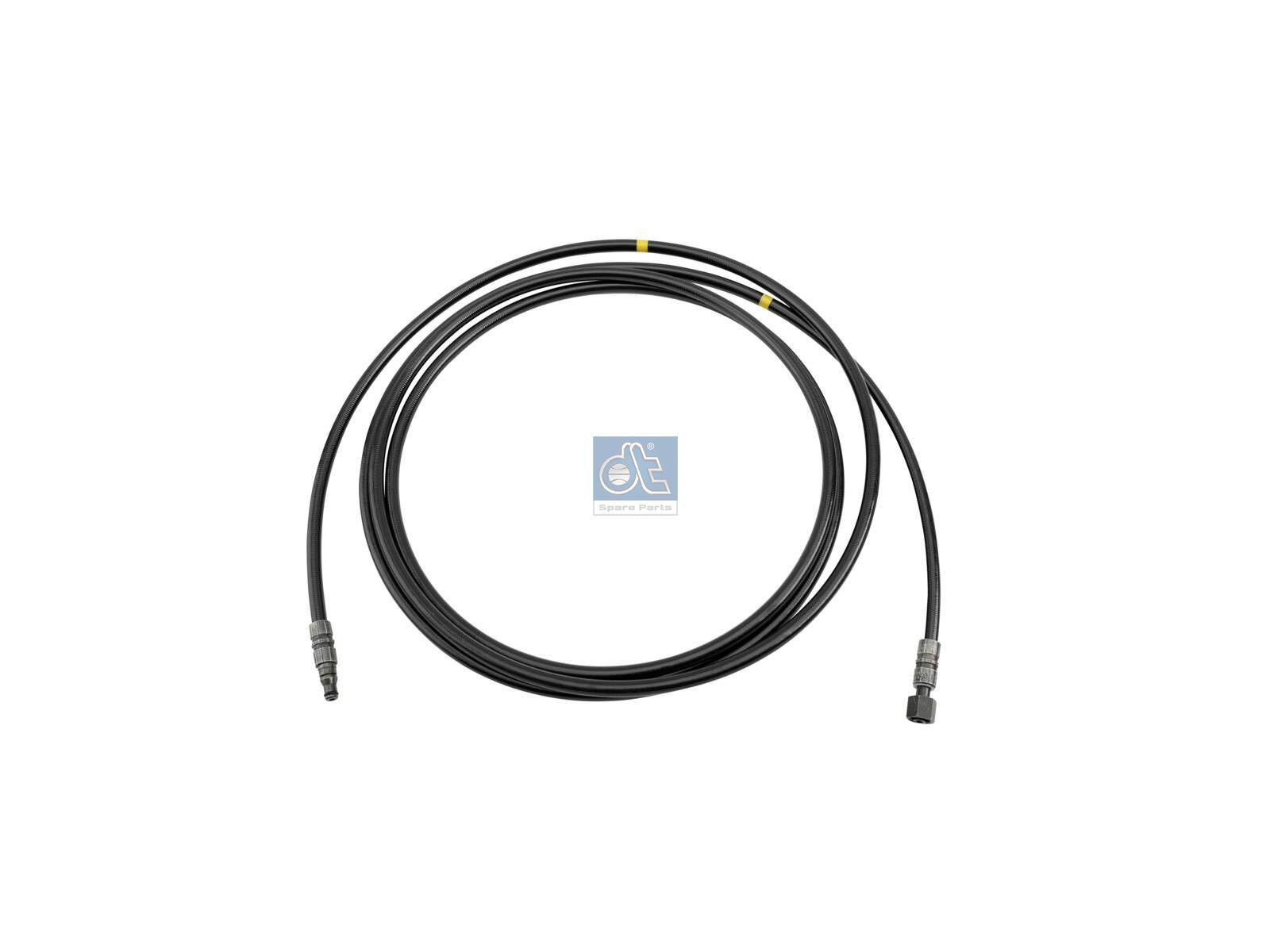 DT Spare Parts 2.30112 Hydraulikschlauch, L: 4300 mm passend für Volvo
