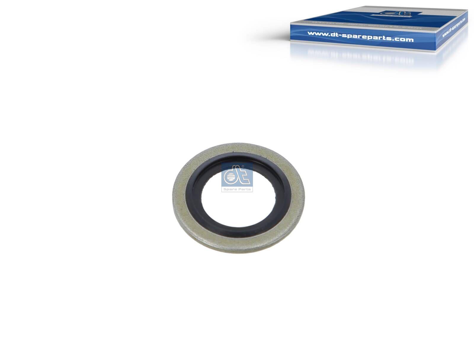 DT Spare Parts 2.32212 Dichtring, d: 16,8 mm, D: 24 mm, H: 2,5 mm passend für Volvo