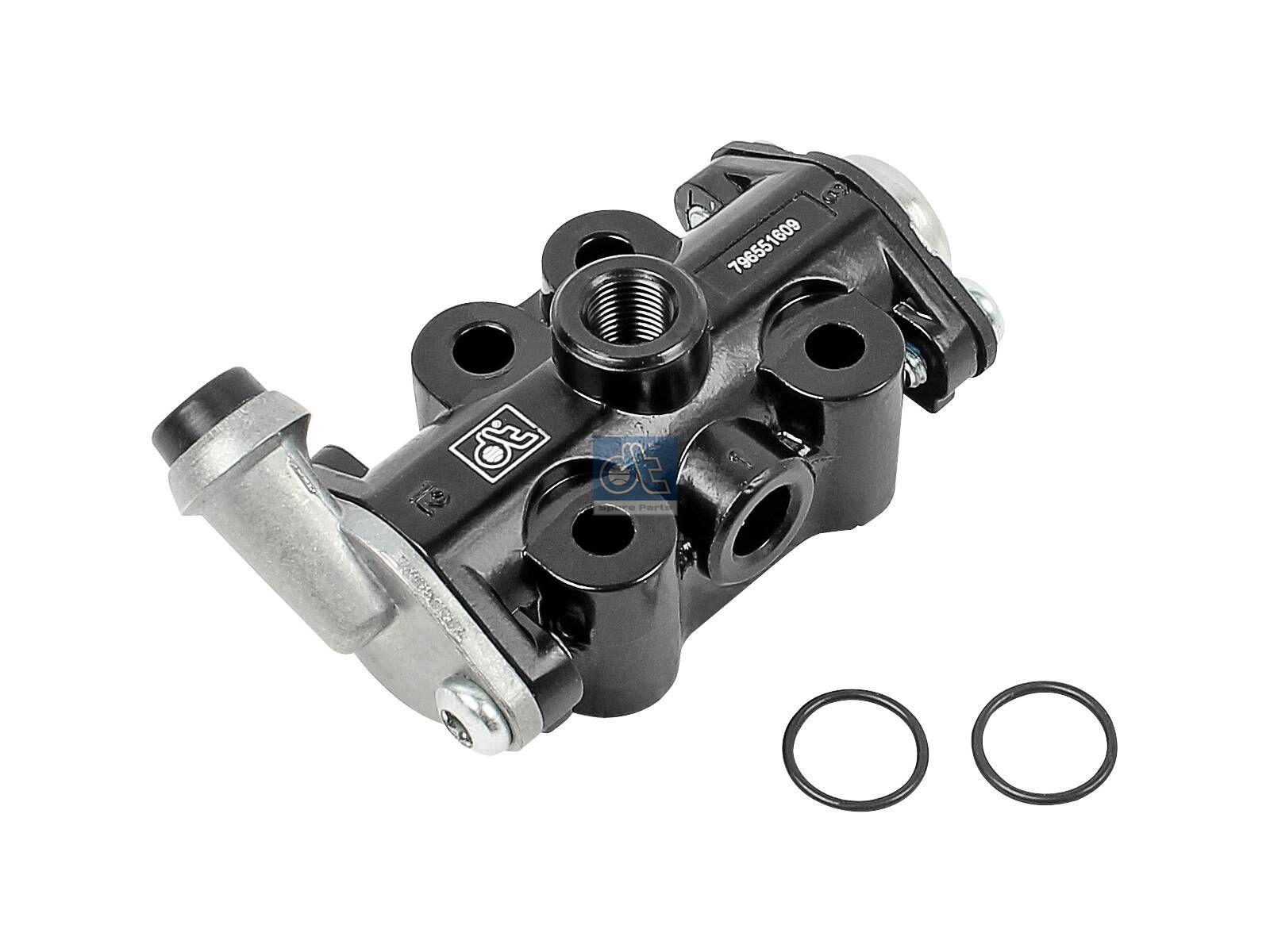 DT Spare Parts 2.32356 Relaisventil, Getriebe, mit O-Ringen, L: 92,5 mm passend für Multimarken