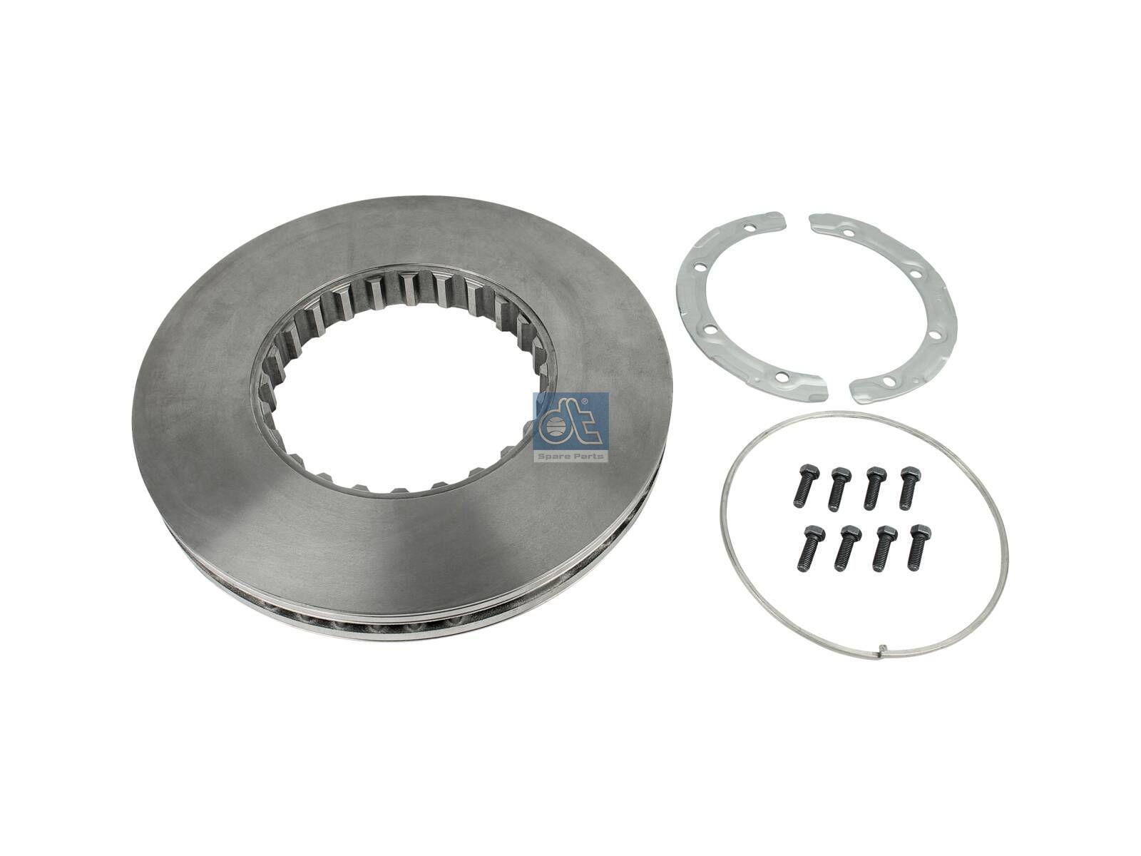 DT Spare Parts 2.40550 Bremsscheibe, D: 434 mm, d: 247,5 mm, S: 45 mm, s: 41 mm passend für Multimarken