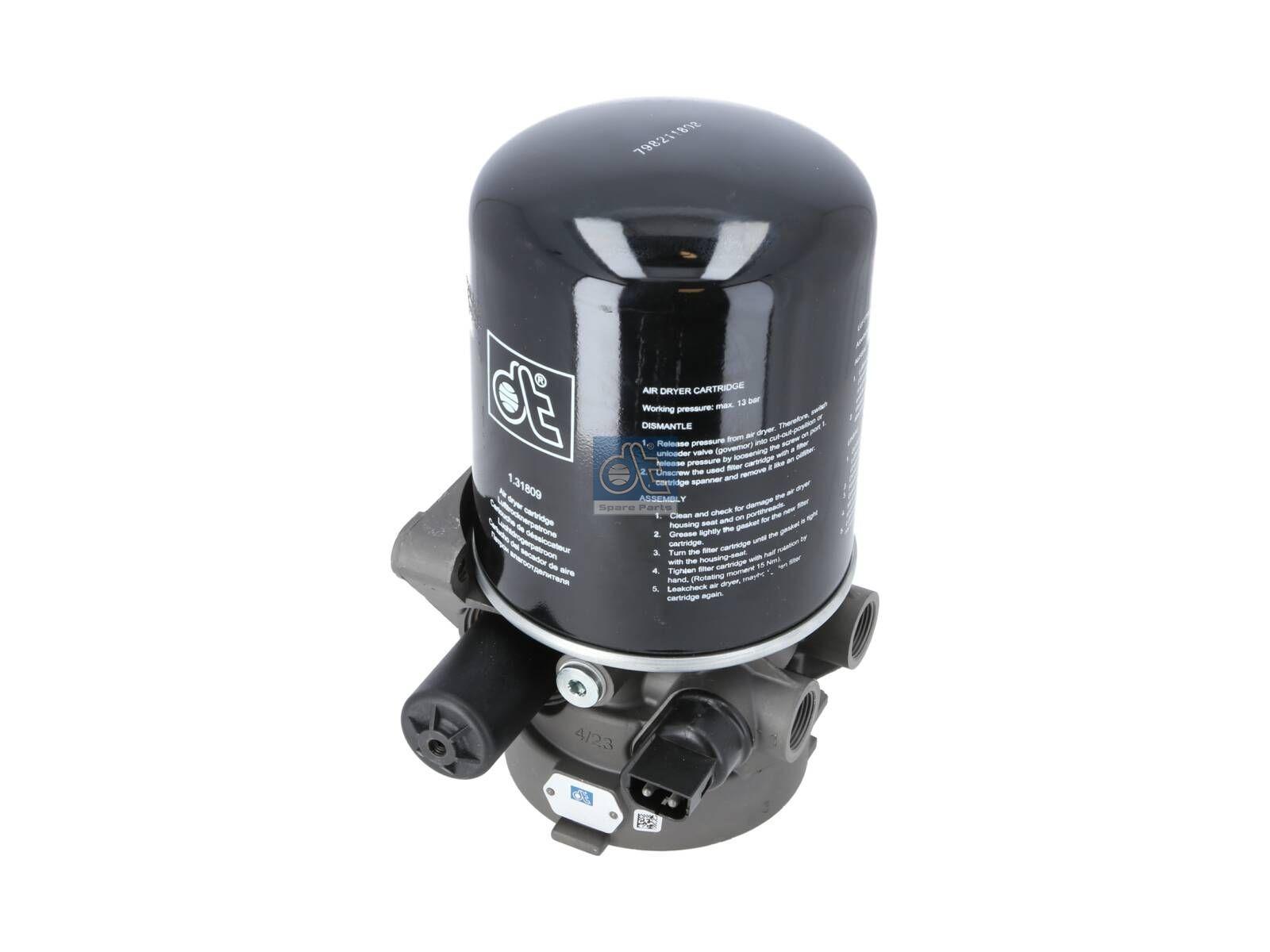 DT Spare Parts 2.44244 Lufttrockner, 12 bar passend für Volvo
