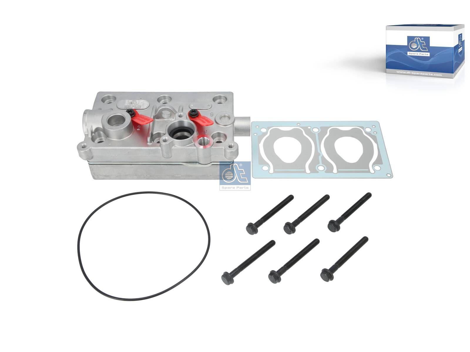 DT Spare Parts 2.45020 Zylinderkopf, Kompressor passend für Multimarken