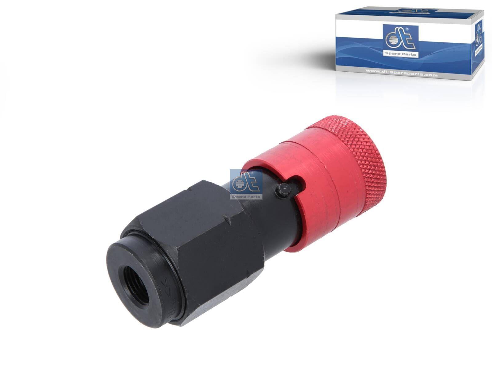 DT Spare Parts 2.46050 Kupplungskopf, rot, M16 x 1,5 passend für Multimarken