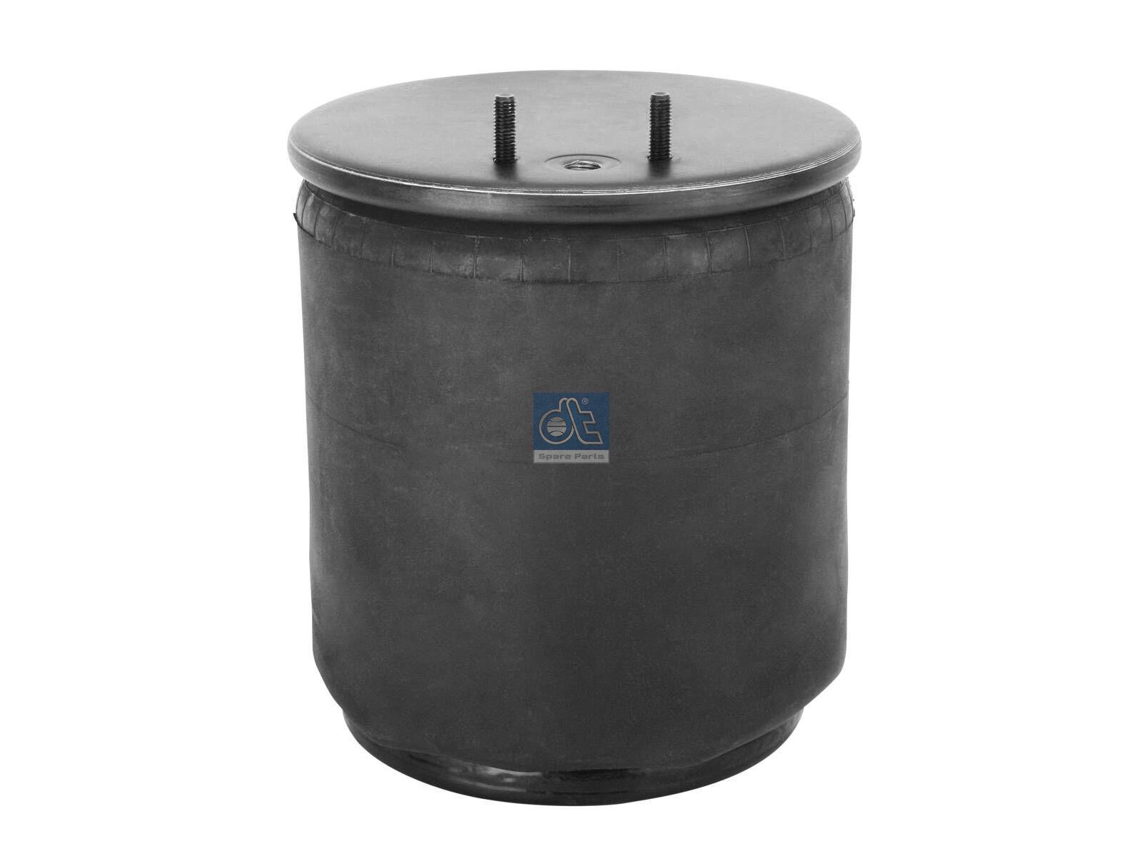 DT Spare Parts 2.61036 Luftfederbalg, mit Stahlkolben, D: 259 mm, Dmax: 291 mm, M10, M16 x 1,5, L: 279 mm passend für Volvo