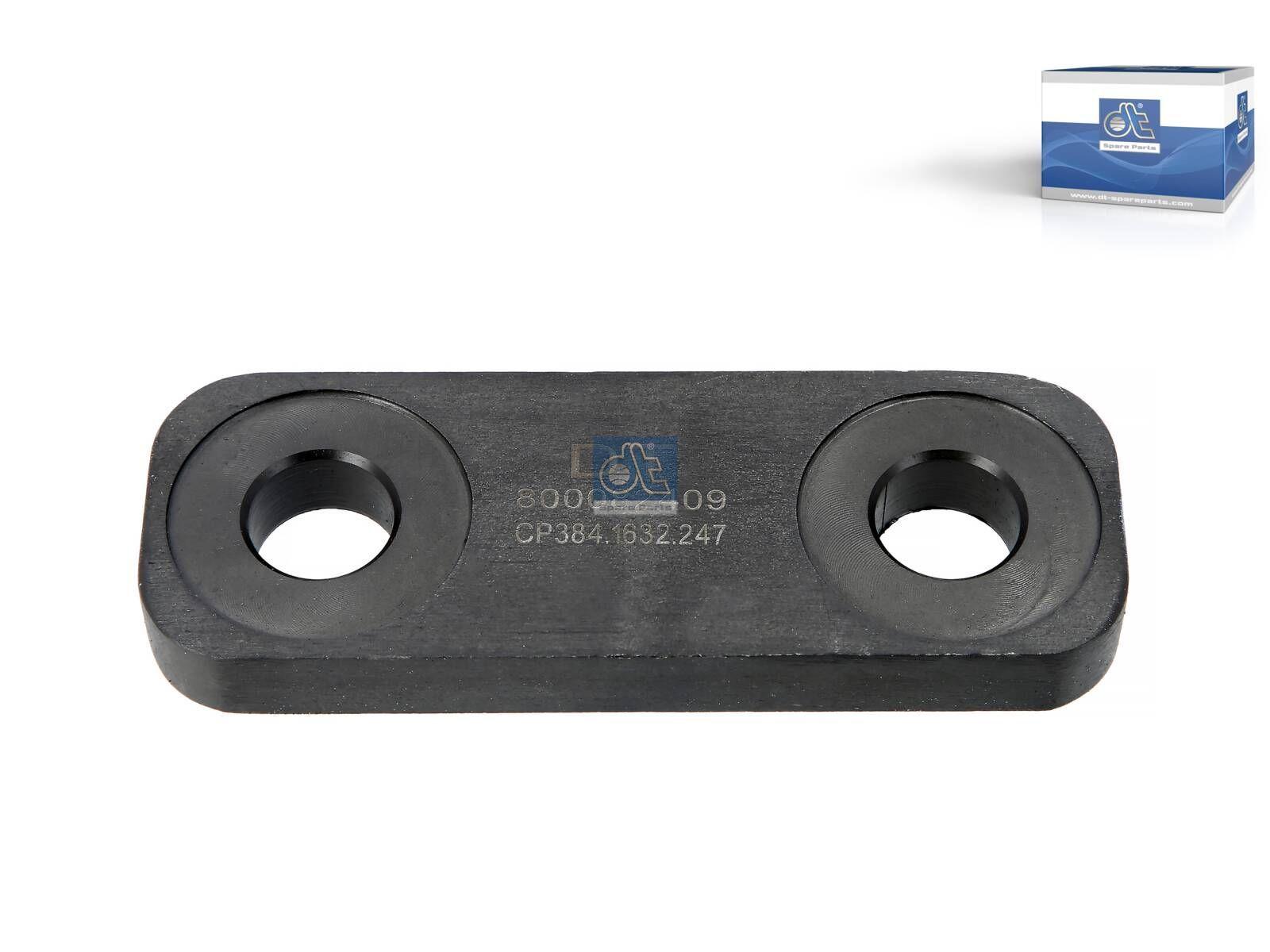 DT Spare Parts 2.61247 Federschäkel, b: 21 mm, Lb: 90 mm, L: 140 mm, W: 50 mm, S: 15 mm passend für Volvo