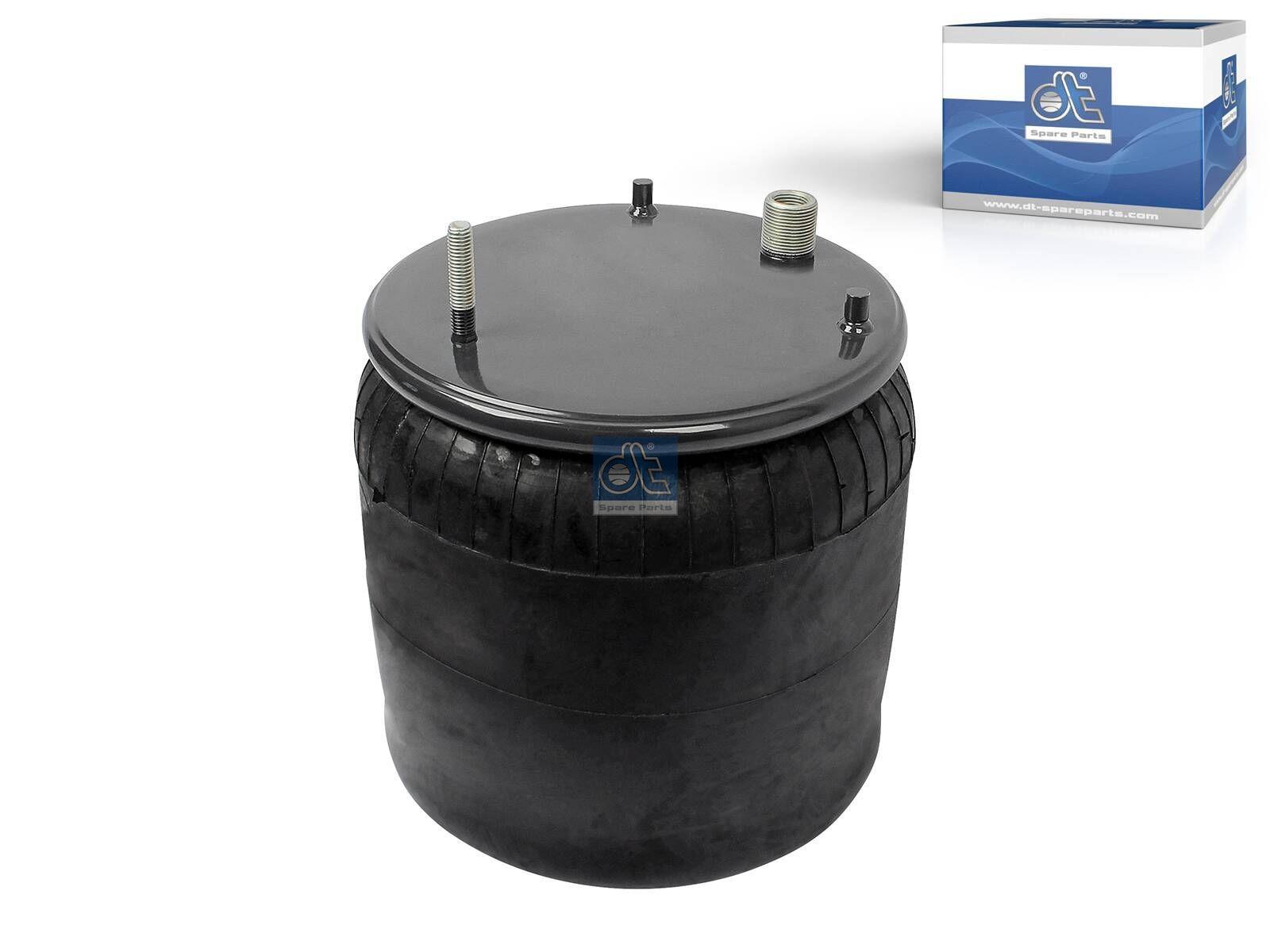 DT Spare Parts 2.61566 Luftfederbalg, D: 227 mm, Dmax: 285 mm, M10, M16 x 1,5, M24 x 1,5, L: 257 mm passend für Volvo